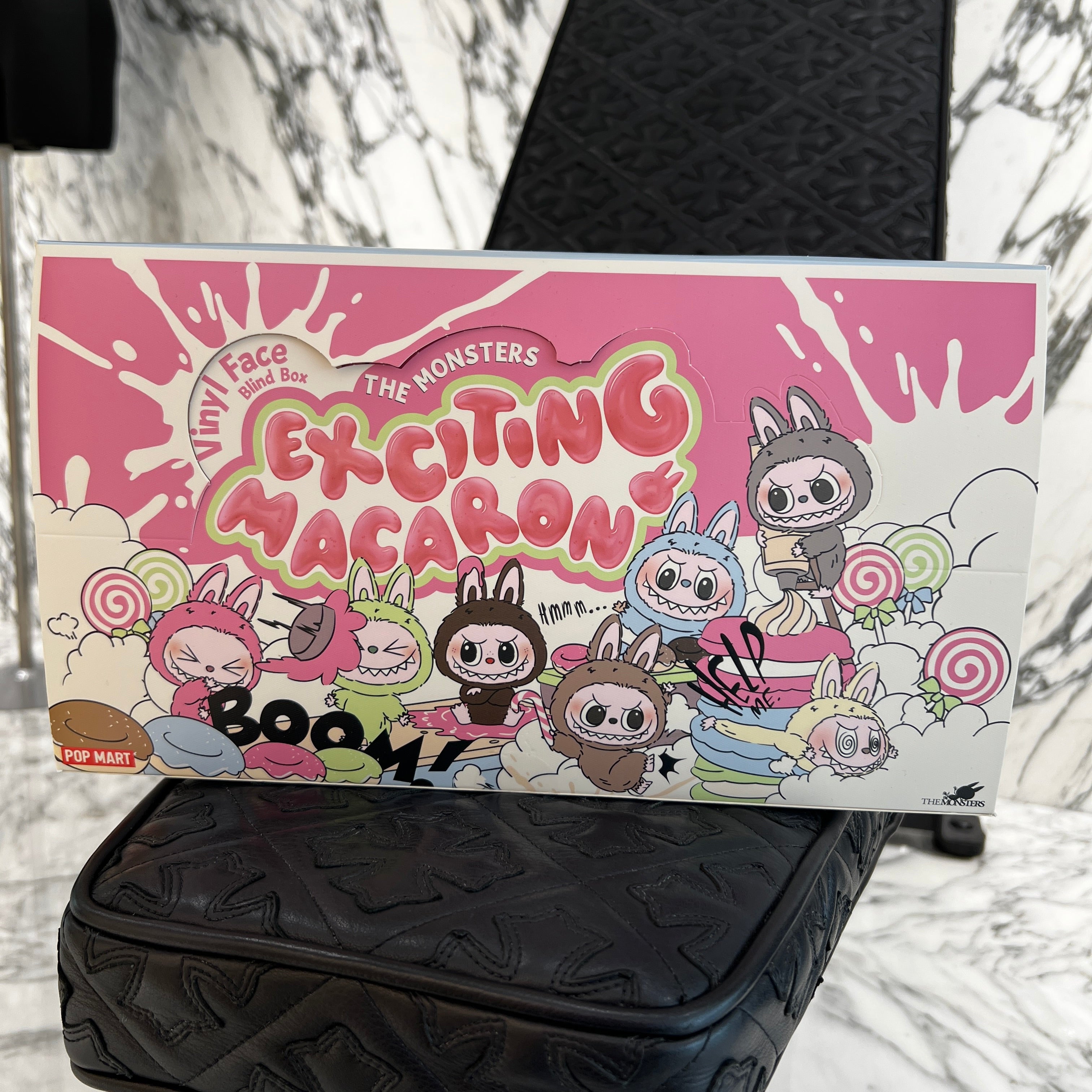 POP MART The Monsters EXCITING MACARON LABUBU ポップマート ザ・モンスターズ エキサイティング マカロン ラブブ ストラップ
