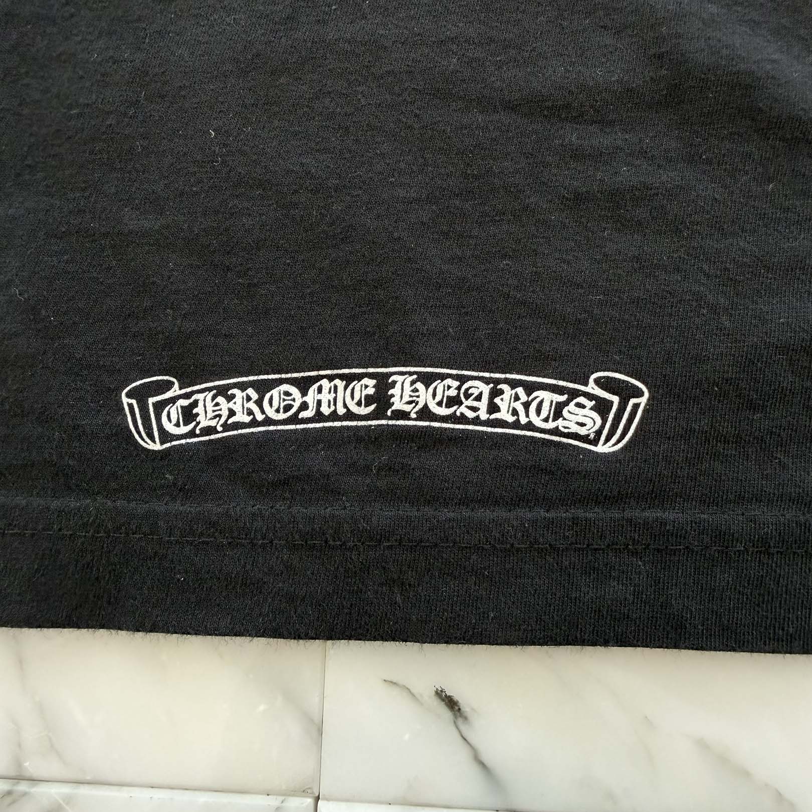 CHROME HEARTS Made In Hollywood Red CH Plus Long Sleeve Tee Size L クロムハーツ メイドインハリウッド CHプラス ロングスリーブTシャツ サイズL