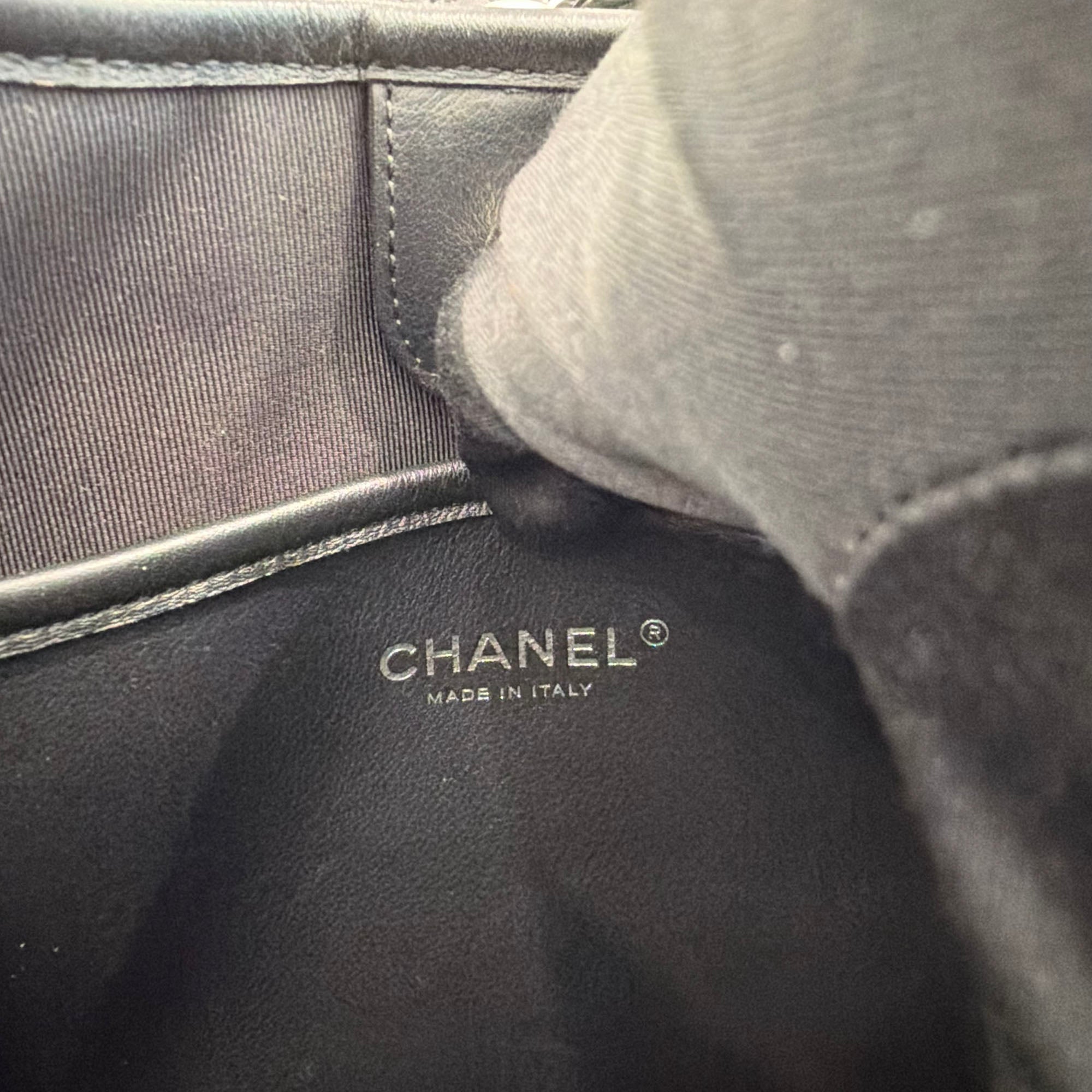 CHANEL Coco Mark Hobo Tweed Calfskin 2way Shoulder Bag シャネル ココマーク ホーボー ツイード カーフスキン 2WAY ショルダーバッグ