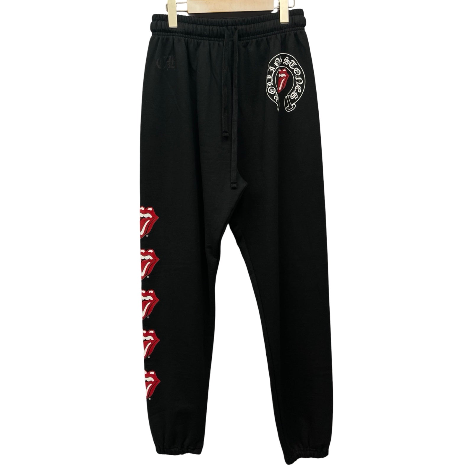 CHROME HEARTS×The Rolling Stones Side Logo Sweat Pants Size M