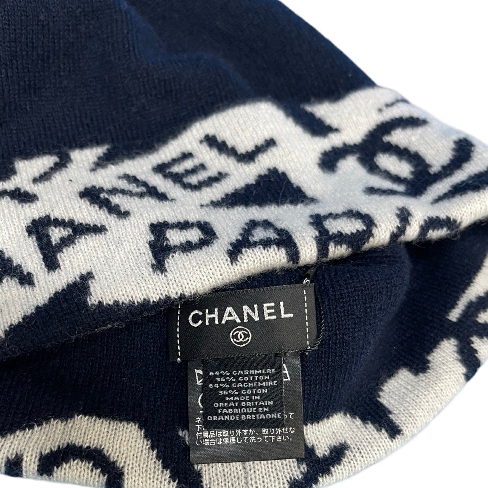CHANEL 2024SS Cashmere Knit Beanie Size ONE SIZE