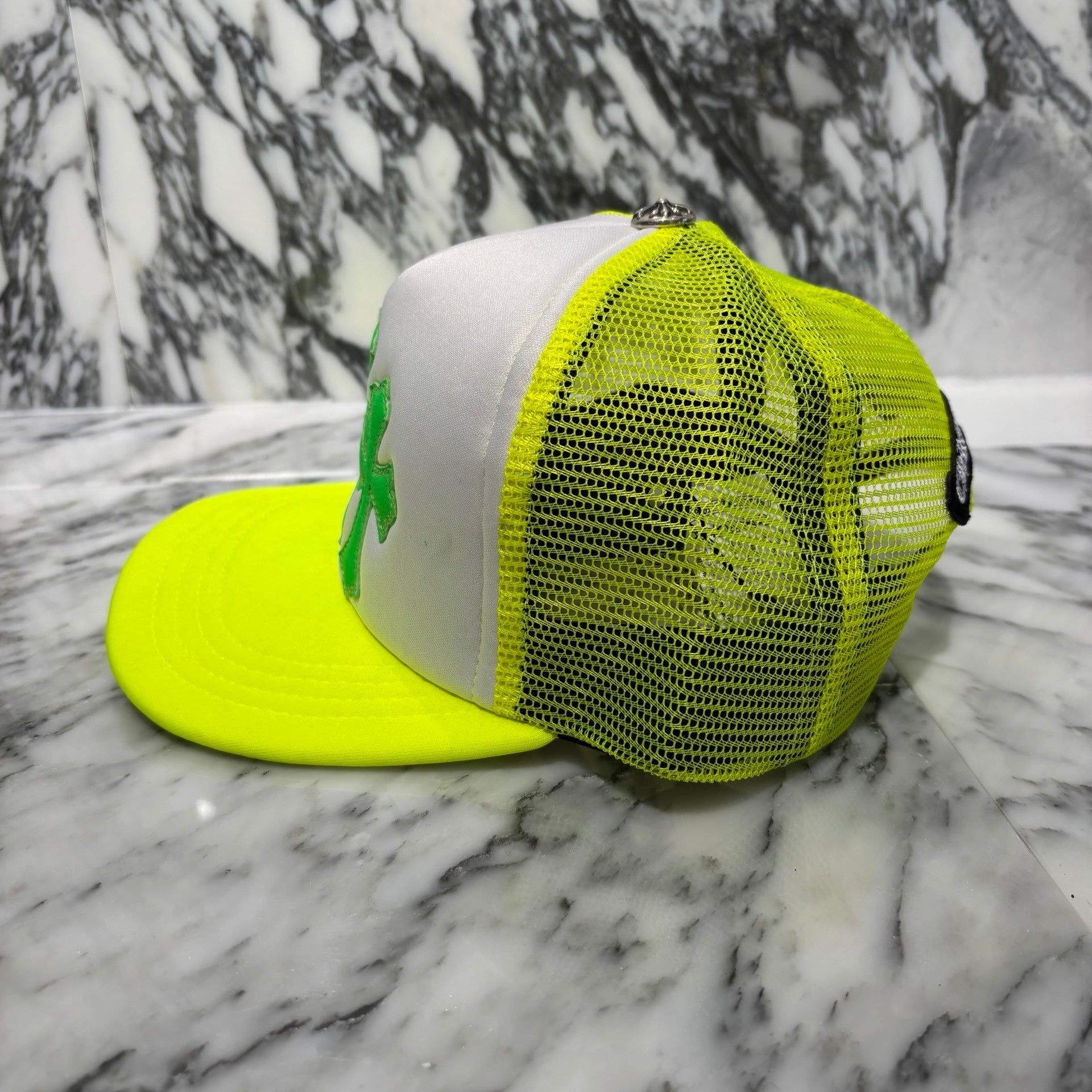 CHROME HEARTS Triple Cross Patch Trucker Cap ONE SIZE(53-60) クロムハーツ トリプルクロスパッチトラッカーキャップ サイズONE SIZE(53-60)