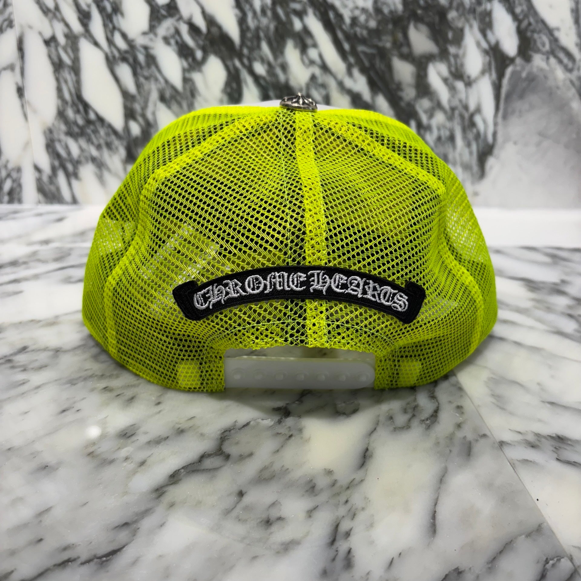 CHROME HEARTS Triple Cross Patch Trucker Cap ONE SIZE(53-60