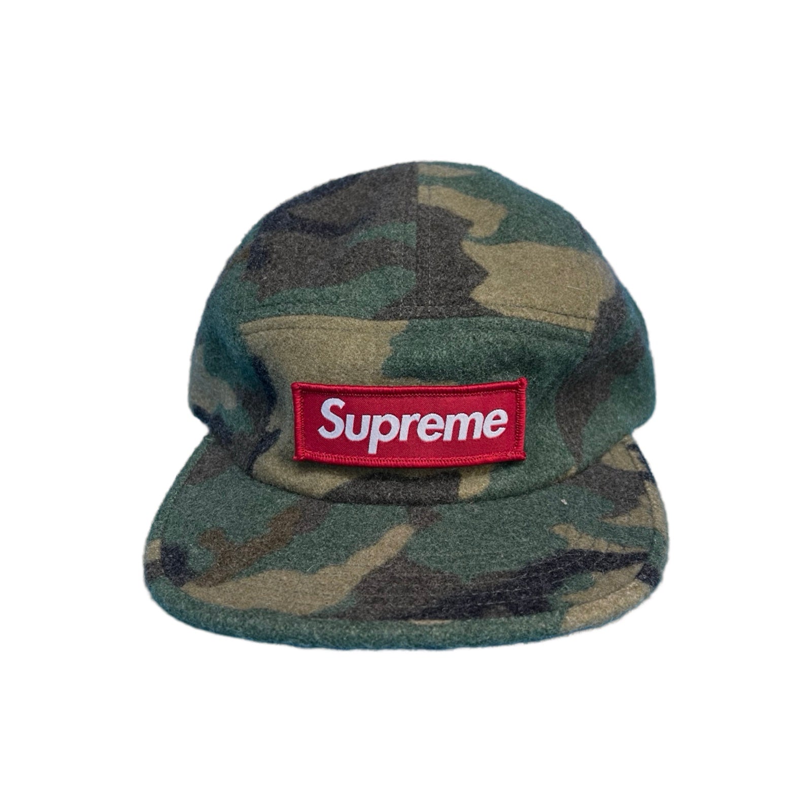 Supreme 2017AW Camo Wool Camp Cap Size ONE SIZE