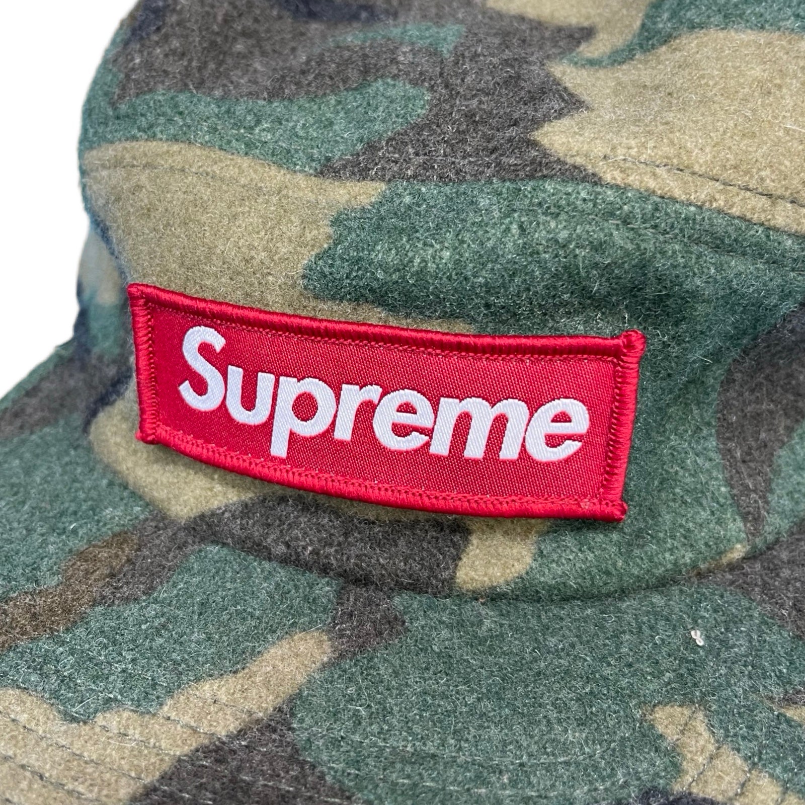 Supreme 2017AW Camo Wool Camp Cap Size ONE SIZE