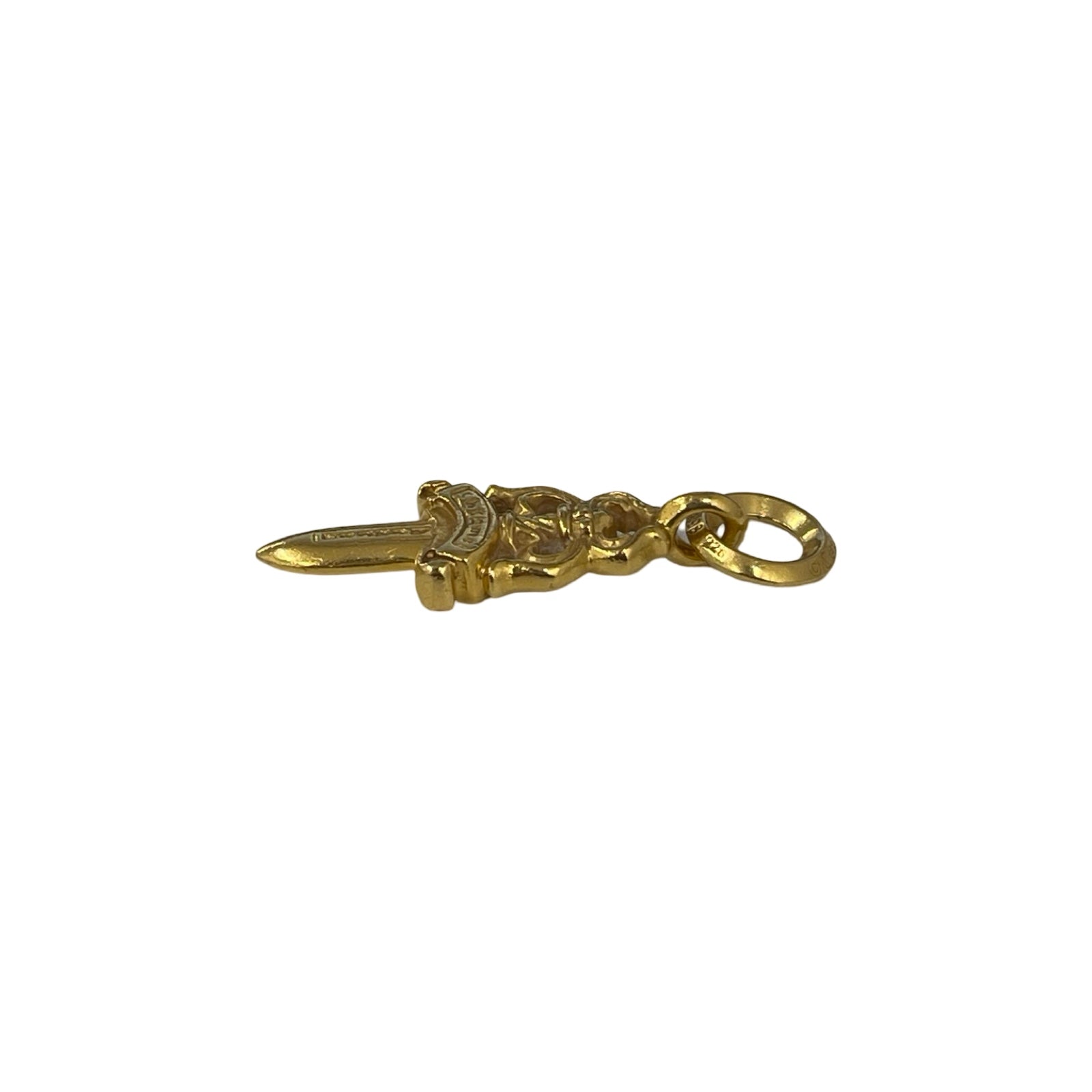 CHROME HEARTS 22K Charm #5 Dagger Pendent Top