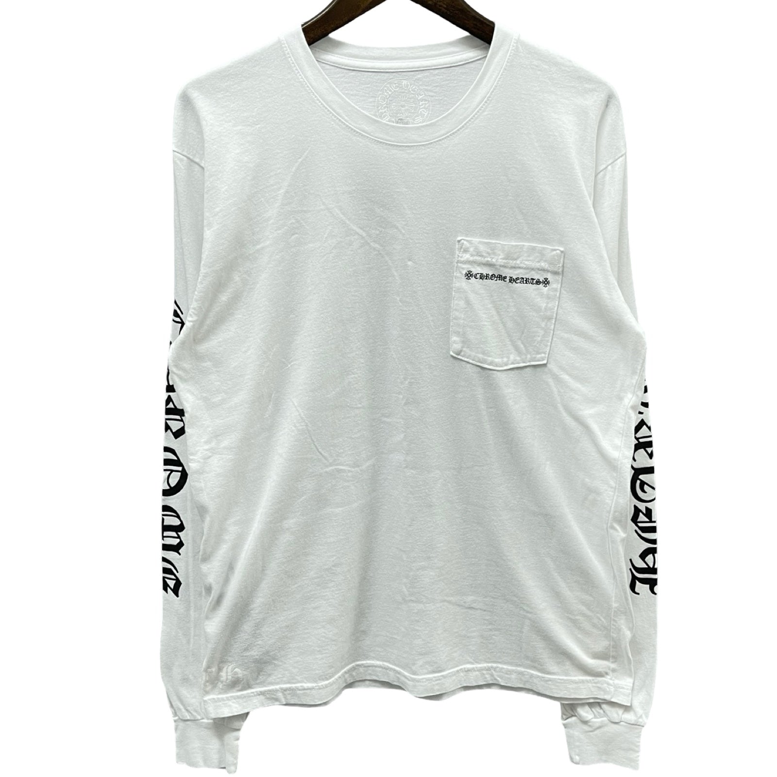 CHROME HEARTS Tire Track Long Sleeve Tee Size L