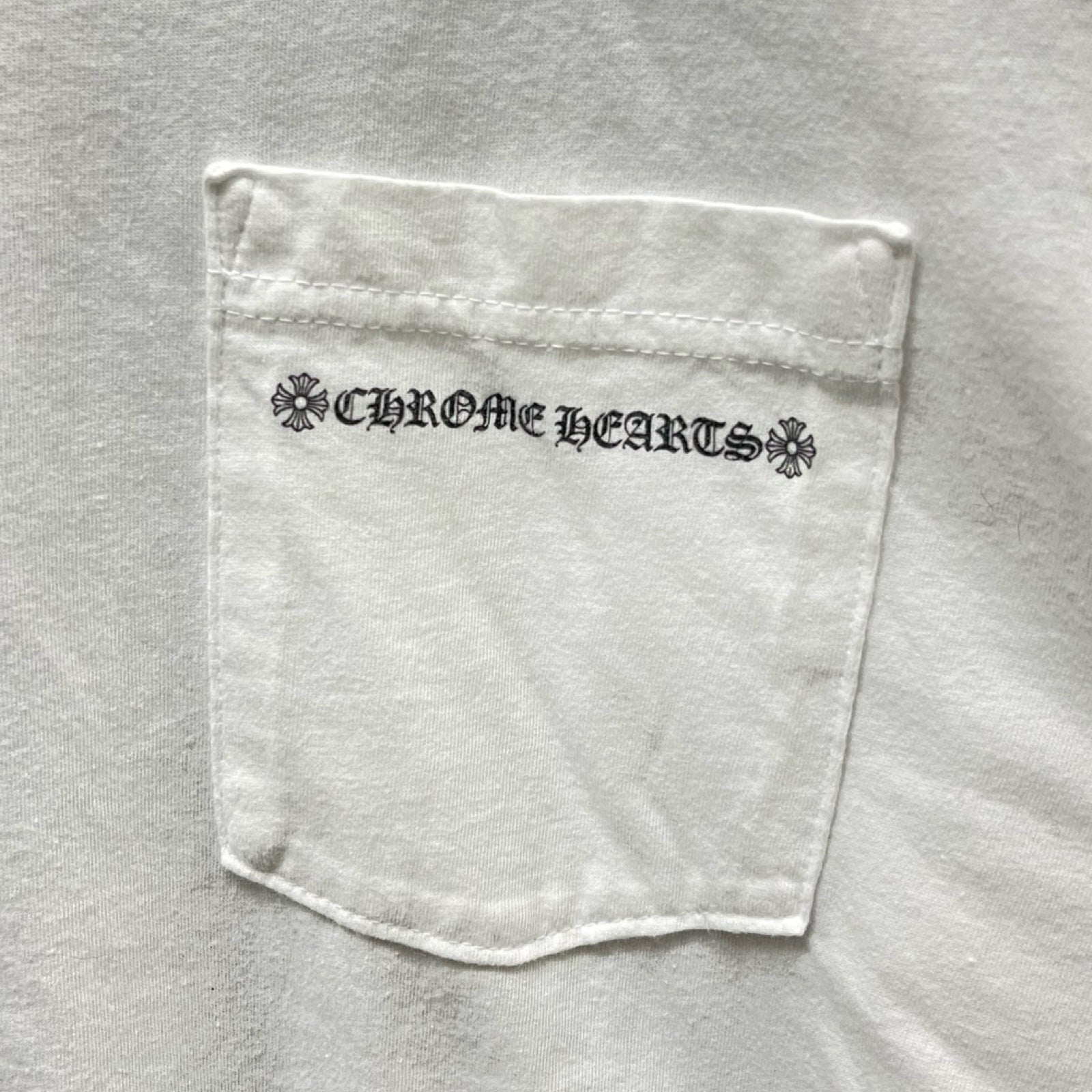 CHROME HEARTS Tire Track Long Sleeve Tee Size L