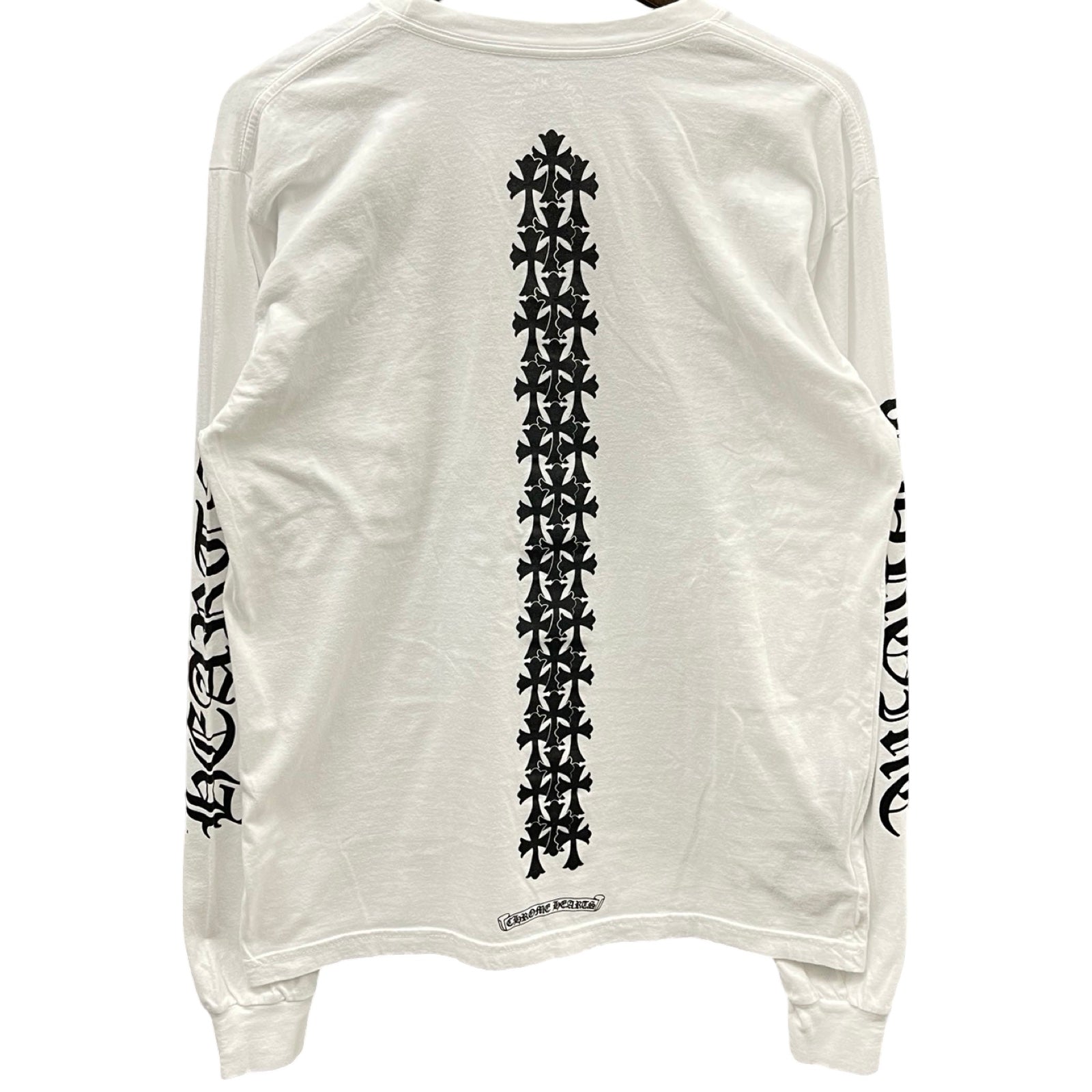 CHROME HEARTS Tire Track Long Sleeve Tee Size L