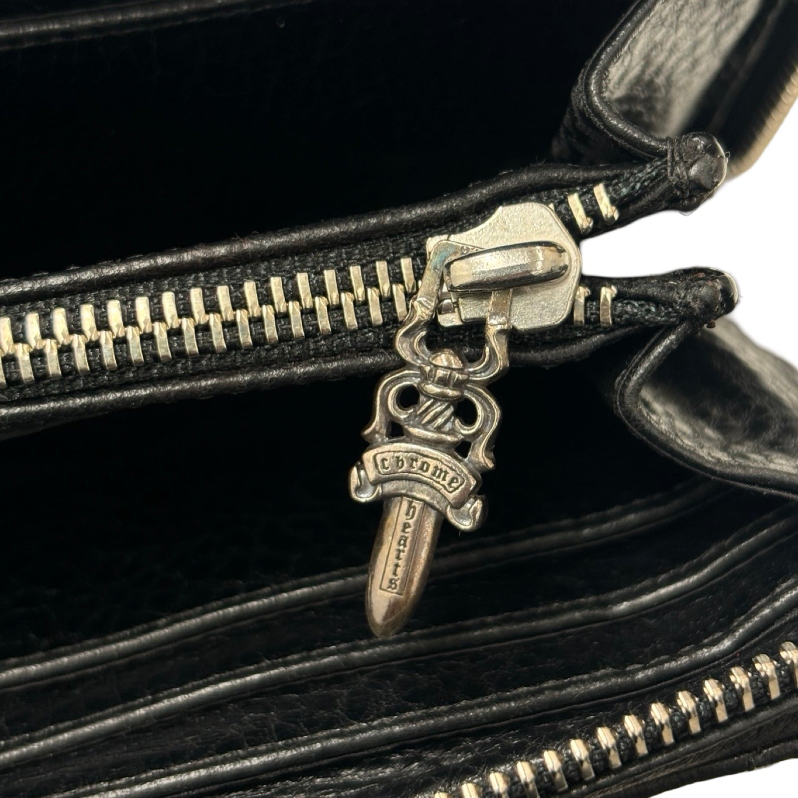 CHROME HEARTS Cemetery Multi Cross Patch Wallet