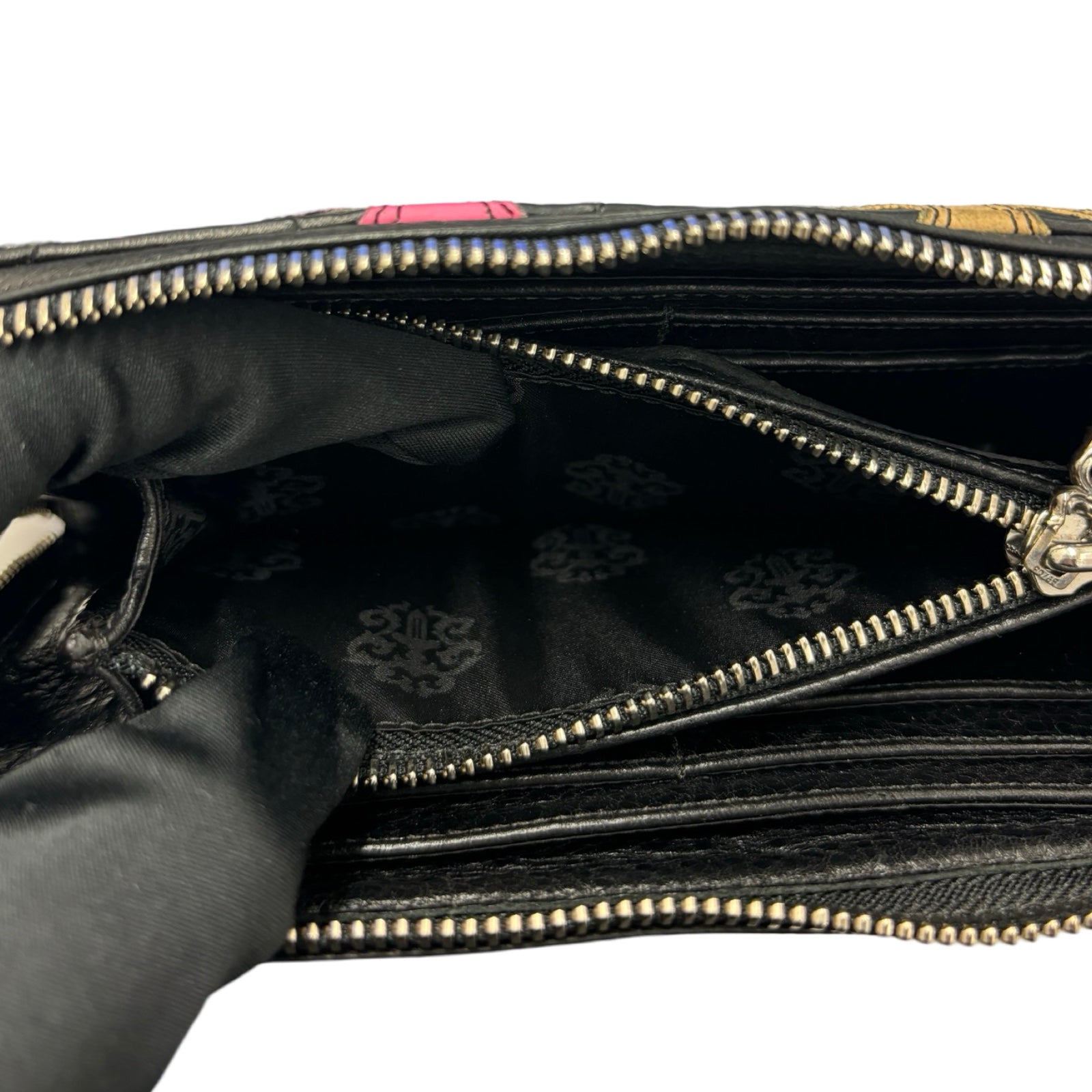 CHROME HEARTS Cemetery Multi Cross Patch Wallet