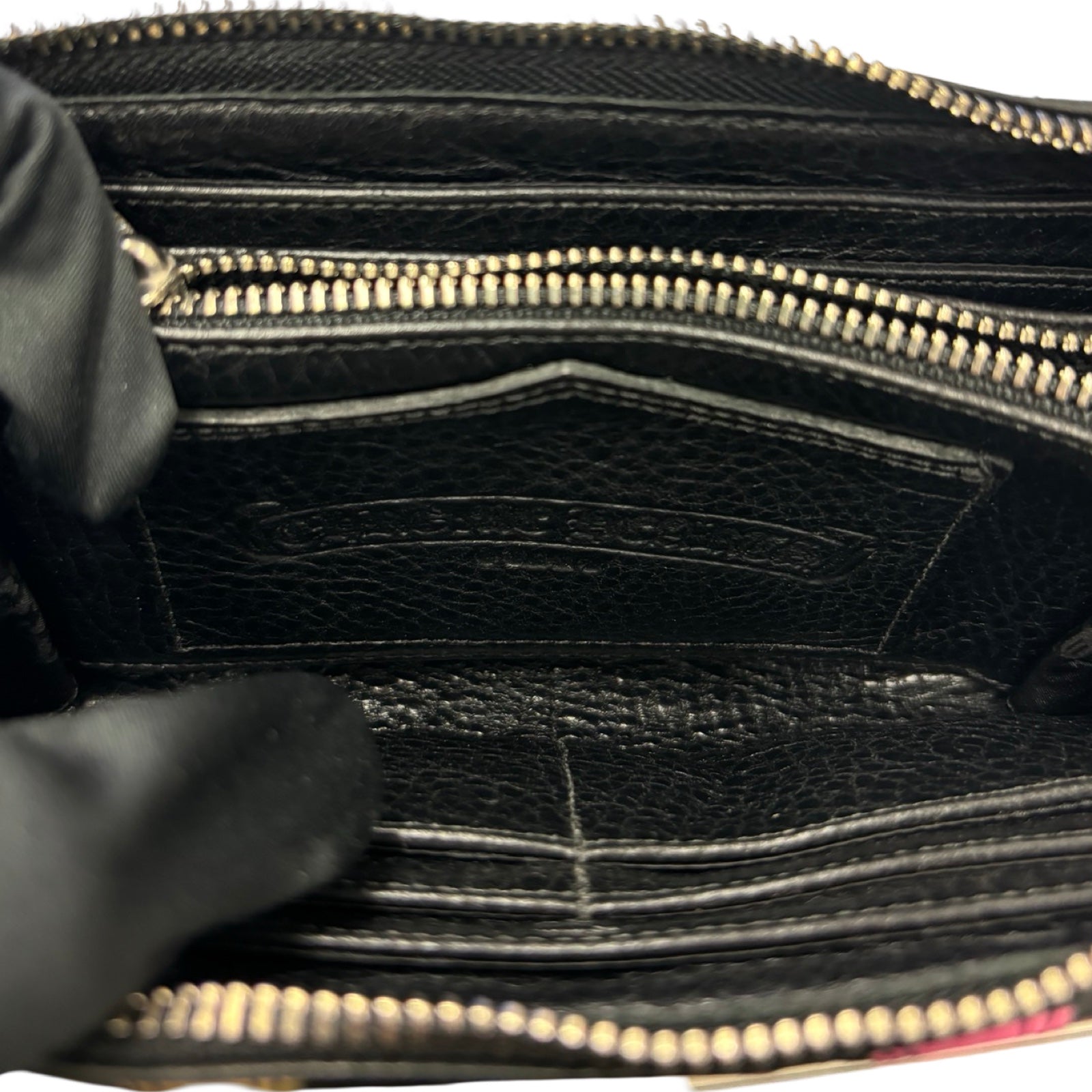 CHROME HEARTS Cemetery Multi Cross Patch Wallet