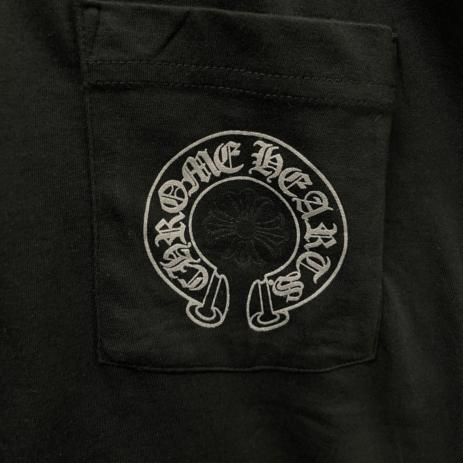 CHROME HEARTS Las Vegas Limited Silver Horseshoe Tee Size L