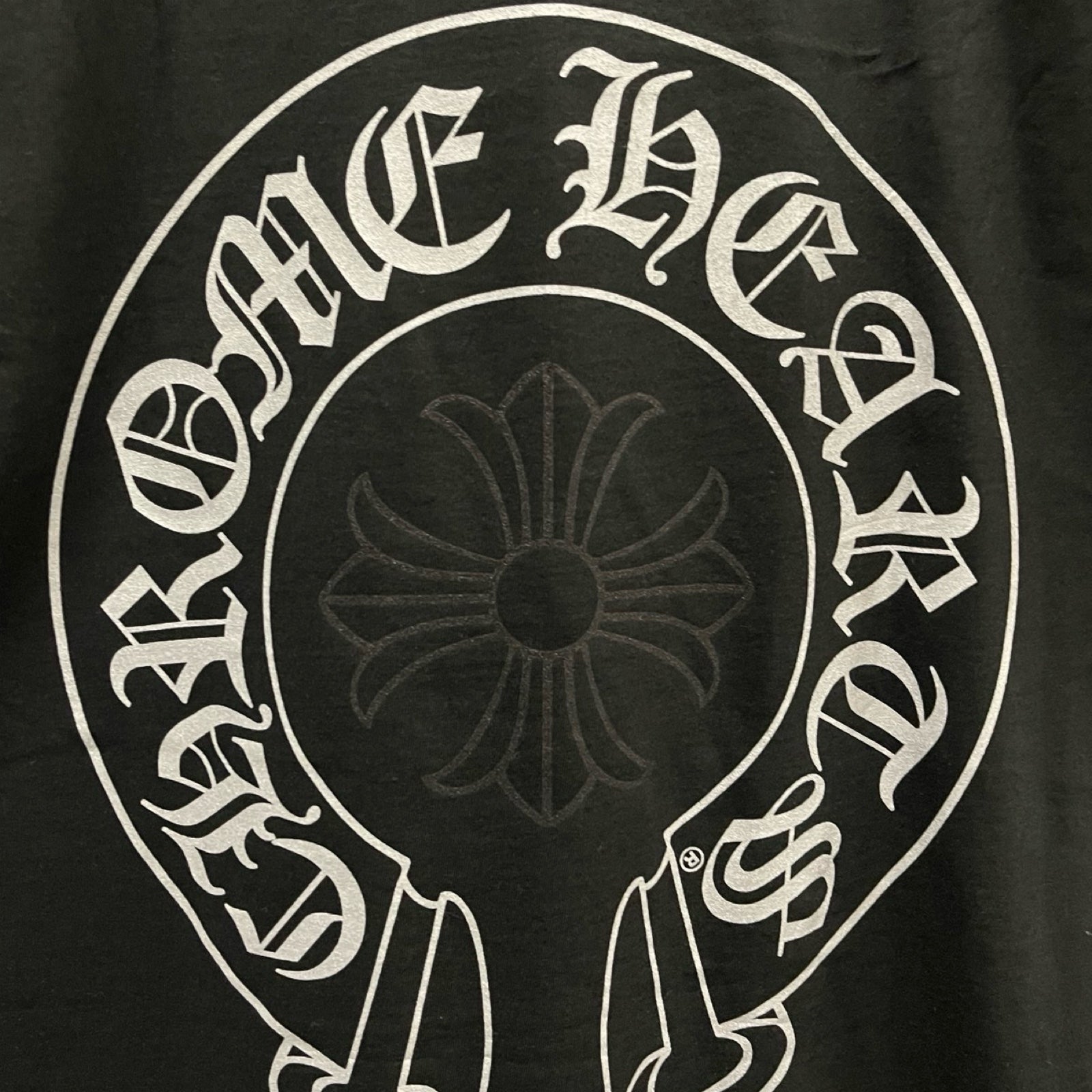 CHROME HEARTS Las Vegas Limited Silver Horseshoe Tee Size L