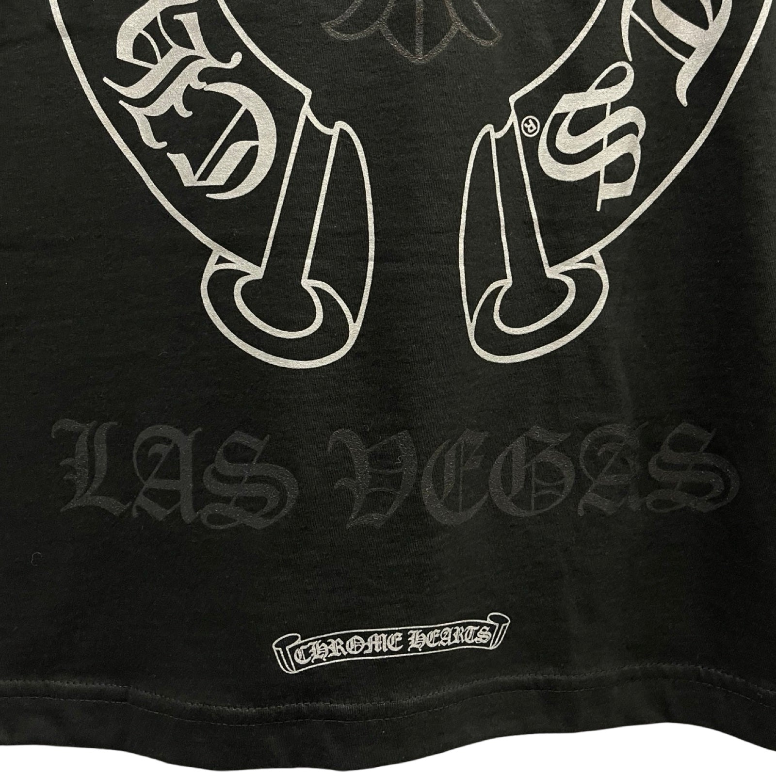 CHROME HEARTS Las Vegas Limited Silver Horseshoe Tee Size L