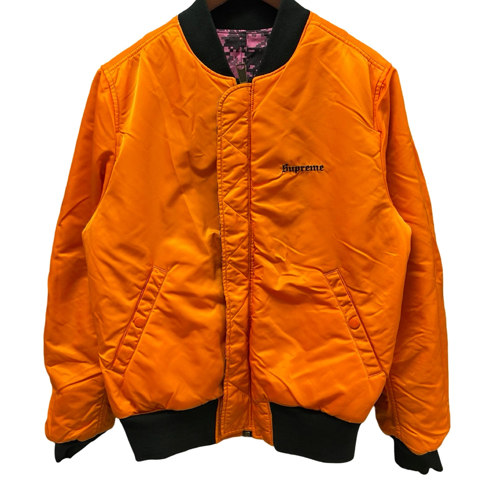 Supreme 2017AW Digi Camo MA-1 Bomber Jacket Size M