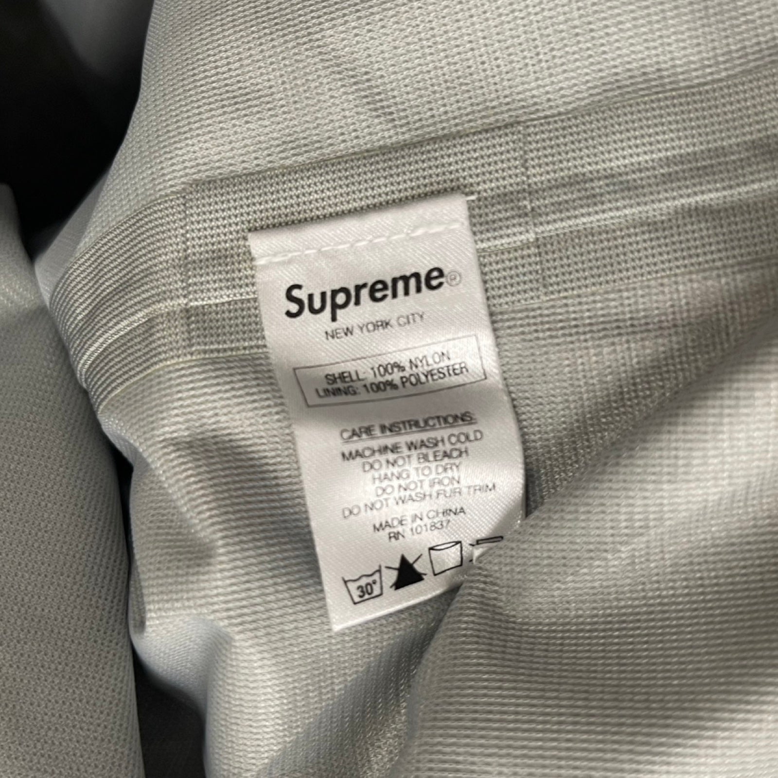 Supreme 2015SS Arabic Logo Military Seam Nylon Jacket Size Ｍ