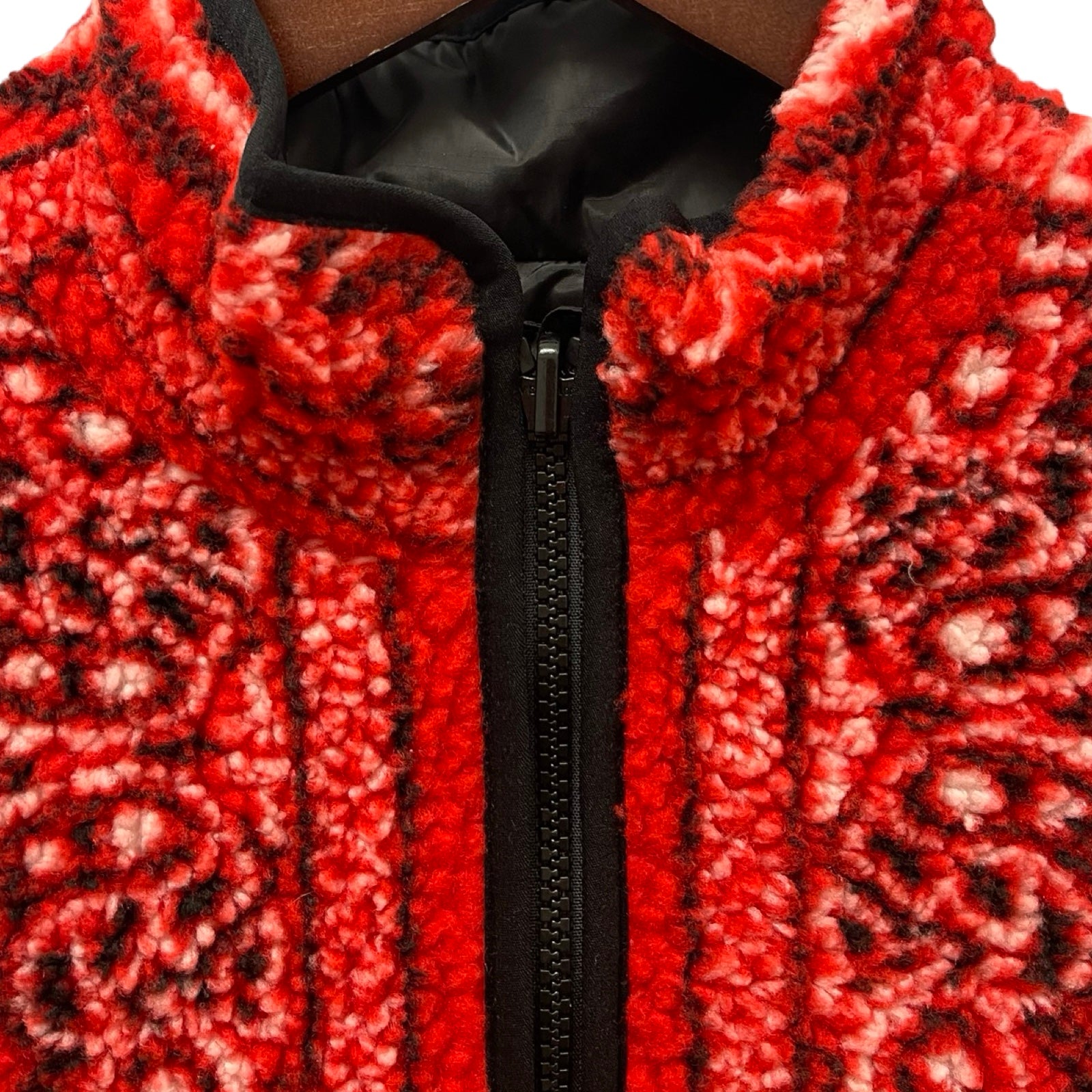 Supreme 2019AW Reversible Bandana Fleece Jacket Size M