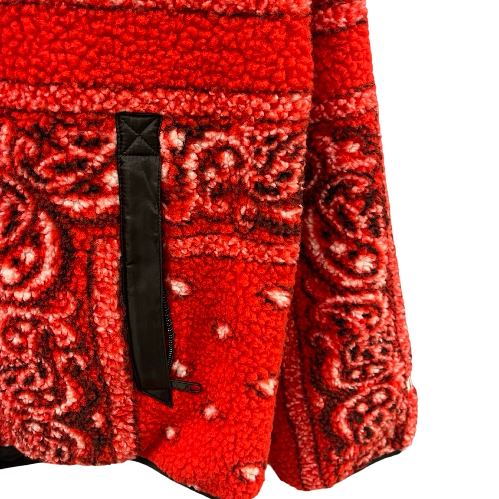 Supreme 2019AW Reversible Bandana Fleece Jacket Size M