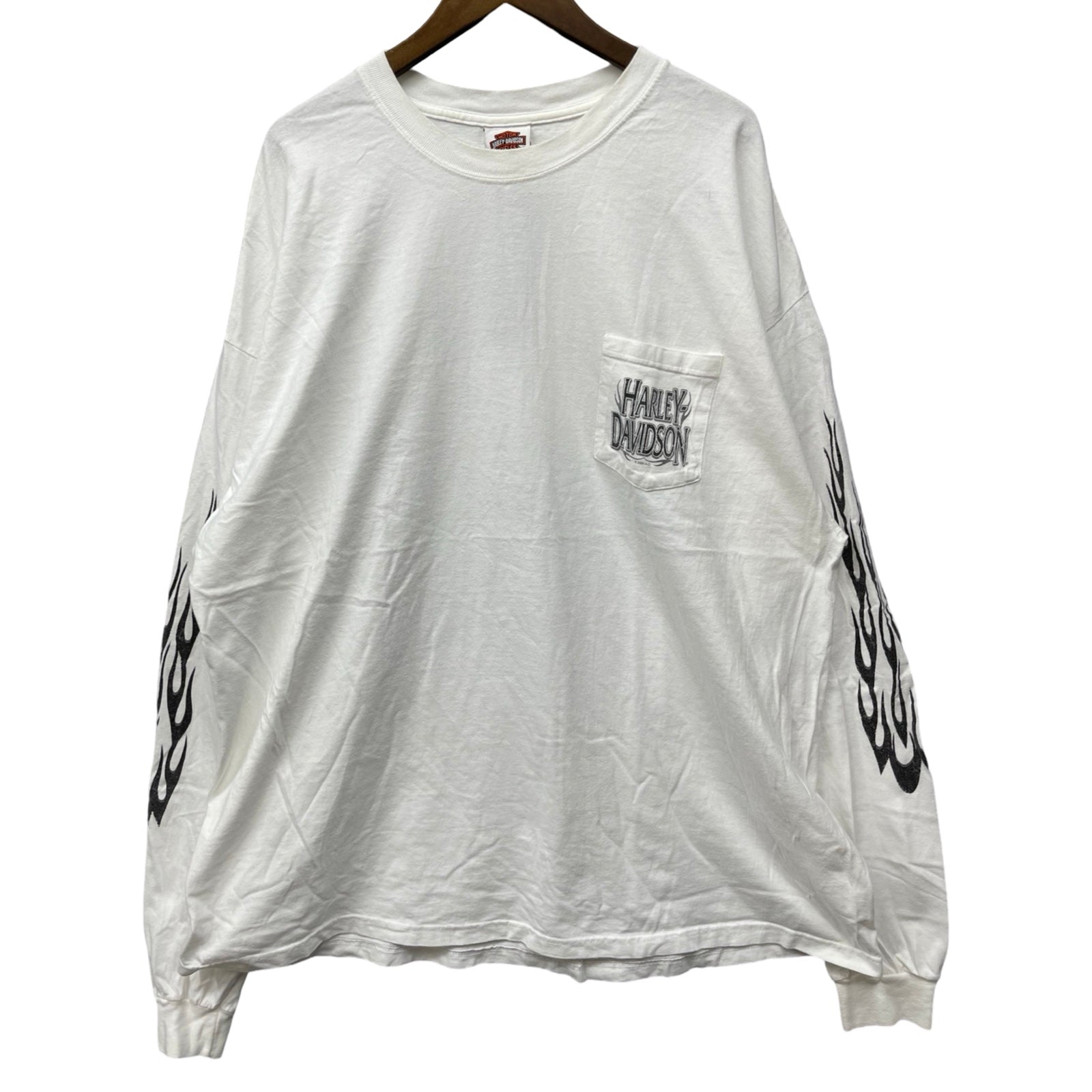 Vintage 00's Harley-Davidson "COWBOY of TEXAS" 2005 L/S Tee Size 3XL