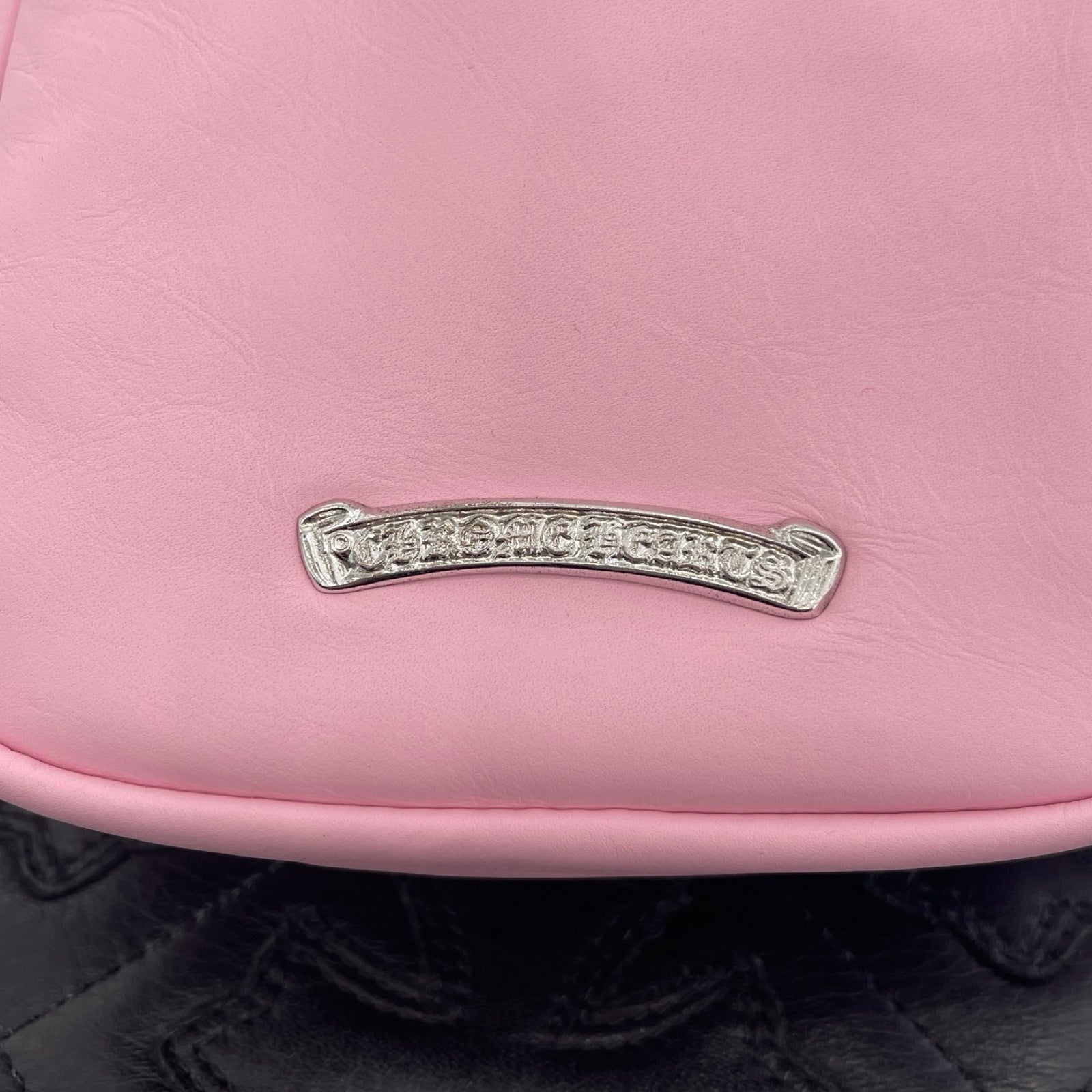 美品 クロムハーツ CROSS BAG クロス ショルダーバッグ CHROME HEARTS クロムハーツ SQ PKT CH CROSS スクエアポケット