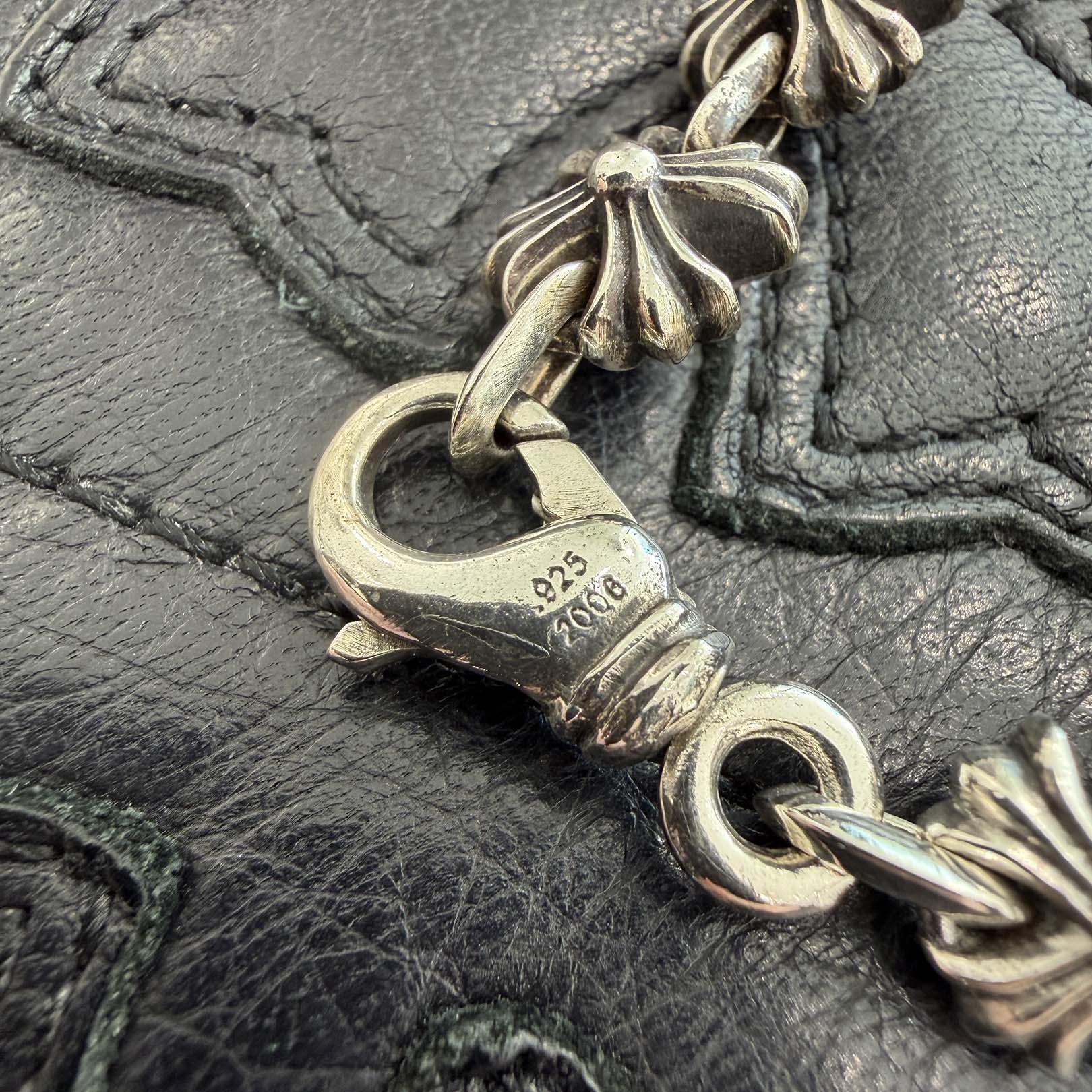 CHROME HEARTS X LINK CH Plus Silver Bracelet 16 LINK クロムハーツ Xリンク CHプラス シルバー ブレスレット サイズ16リンク