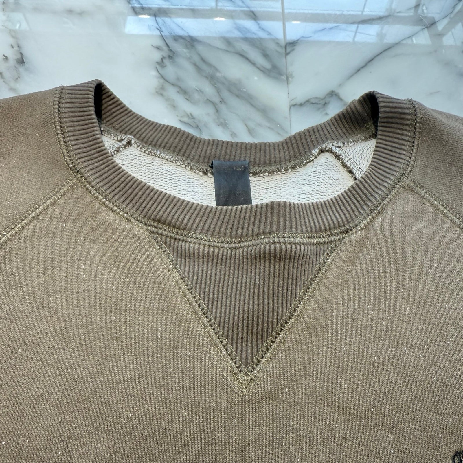 CHROME HEARTS YNOT Vertical Logo Embroidery Sweat Shirt Size L