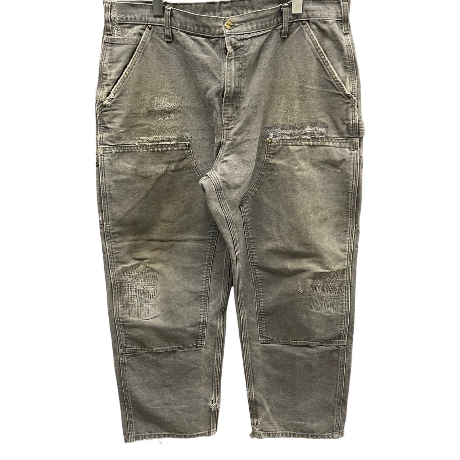 Carhartt Double Knee Denim Painter Pants Size 38×30