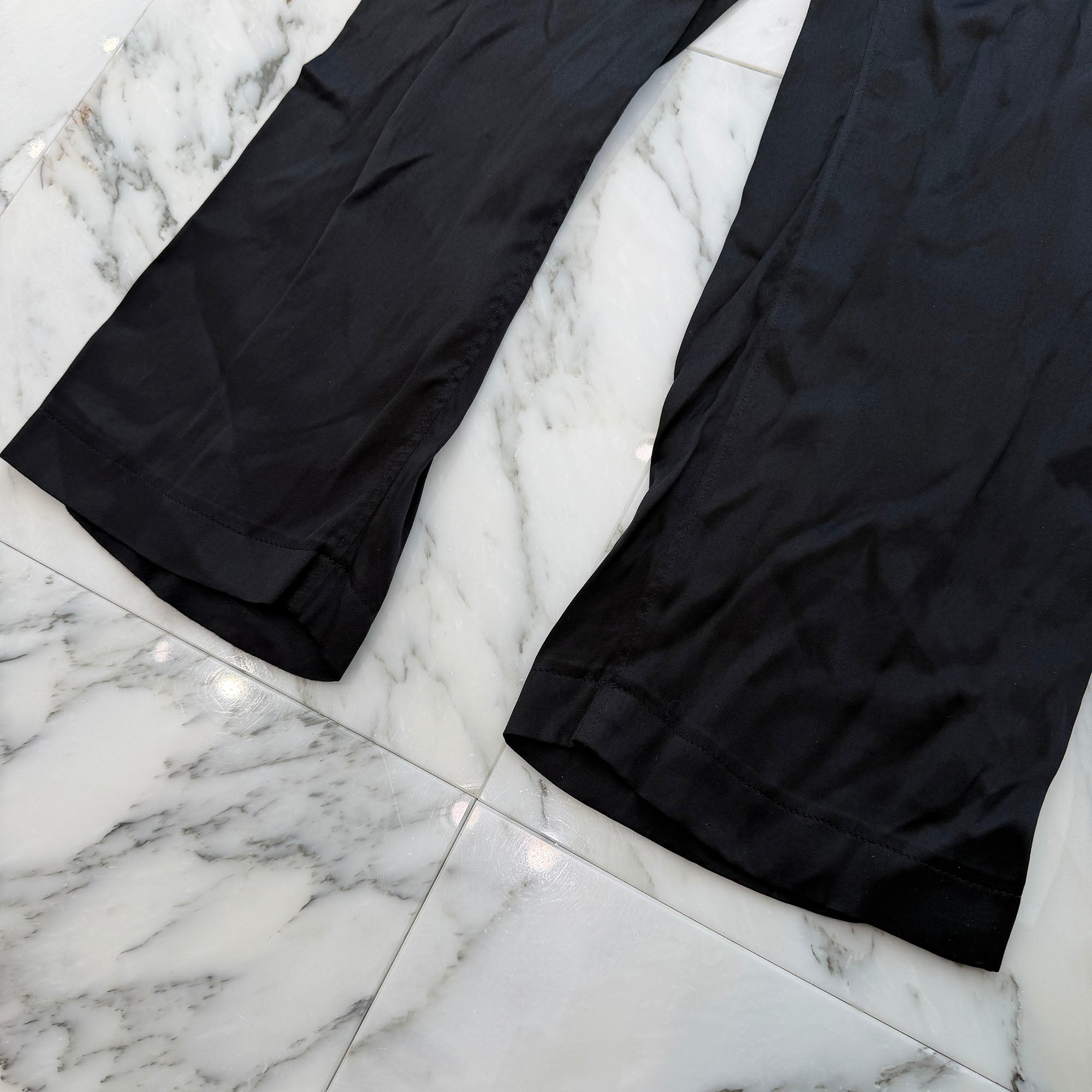 CELINE 2021SS Sideline Satin Track Pants 2P5351641 Size 36 セリーヌ サイドライン サテン トラックパンツ サイズ36