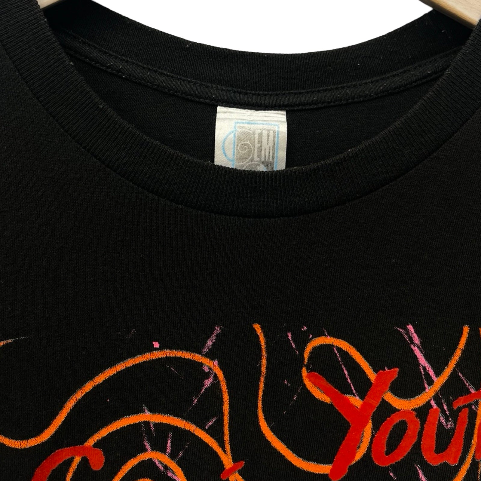 Vintage 90's Sonic Youth "EVOL" Throwback Style S/S Tee Size L