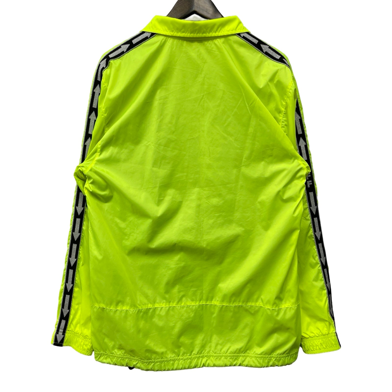 OFF-WHITE 2019SS Nylon Tracktop OMBD010S19D16001 Size S