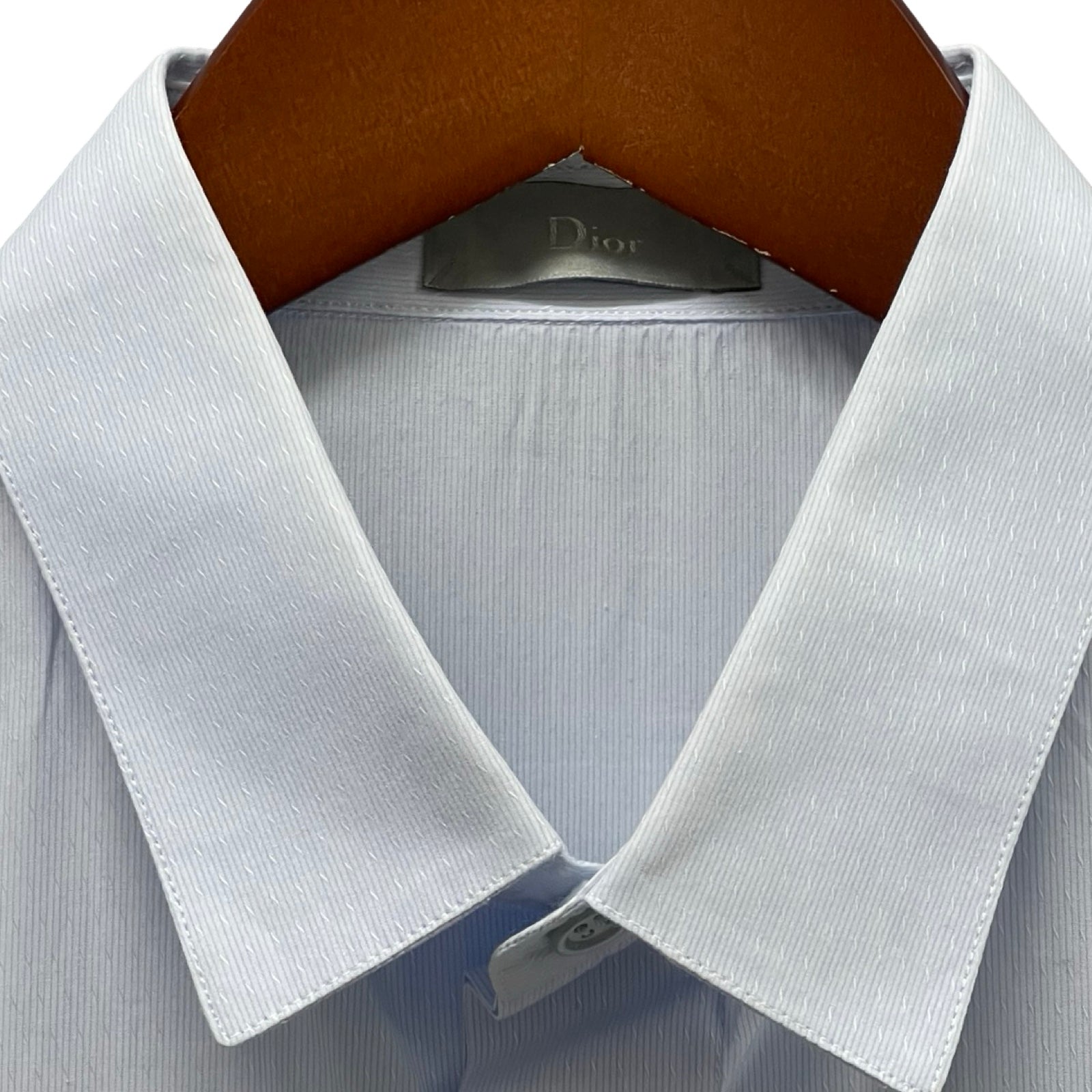 DIOR 2017SS BEE Embroidered Dress Shirt 8E3150460640 Size 38