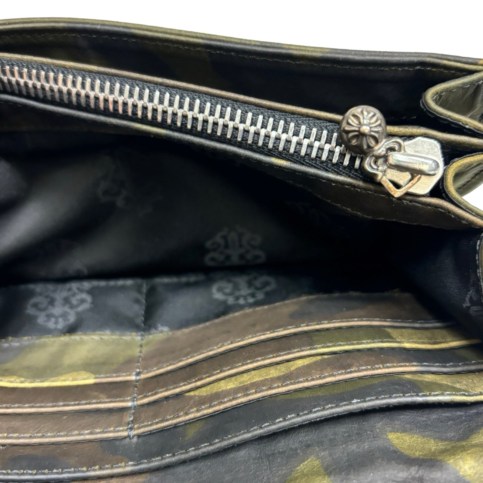 CHROME HEARTS Cross Ball Judy Wallet Camo