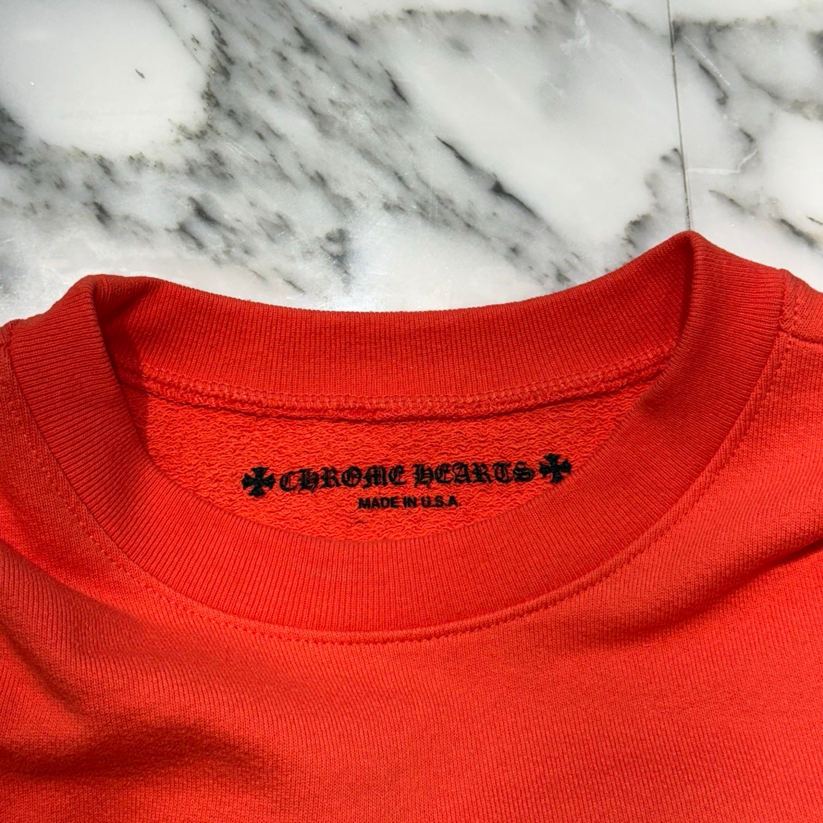 CHROME HEARTS×MATTY BOY 2023SS Sadistic Lipstick Sweatshirt Size L クロムハーツ×マッティボーイ サディスティックリップスティック クルーネックスウェットシャツ サイズL