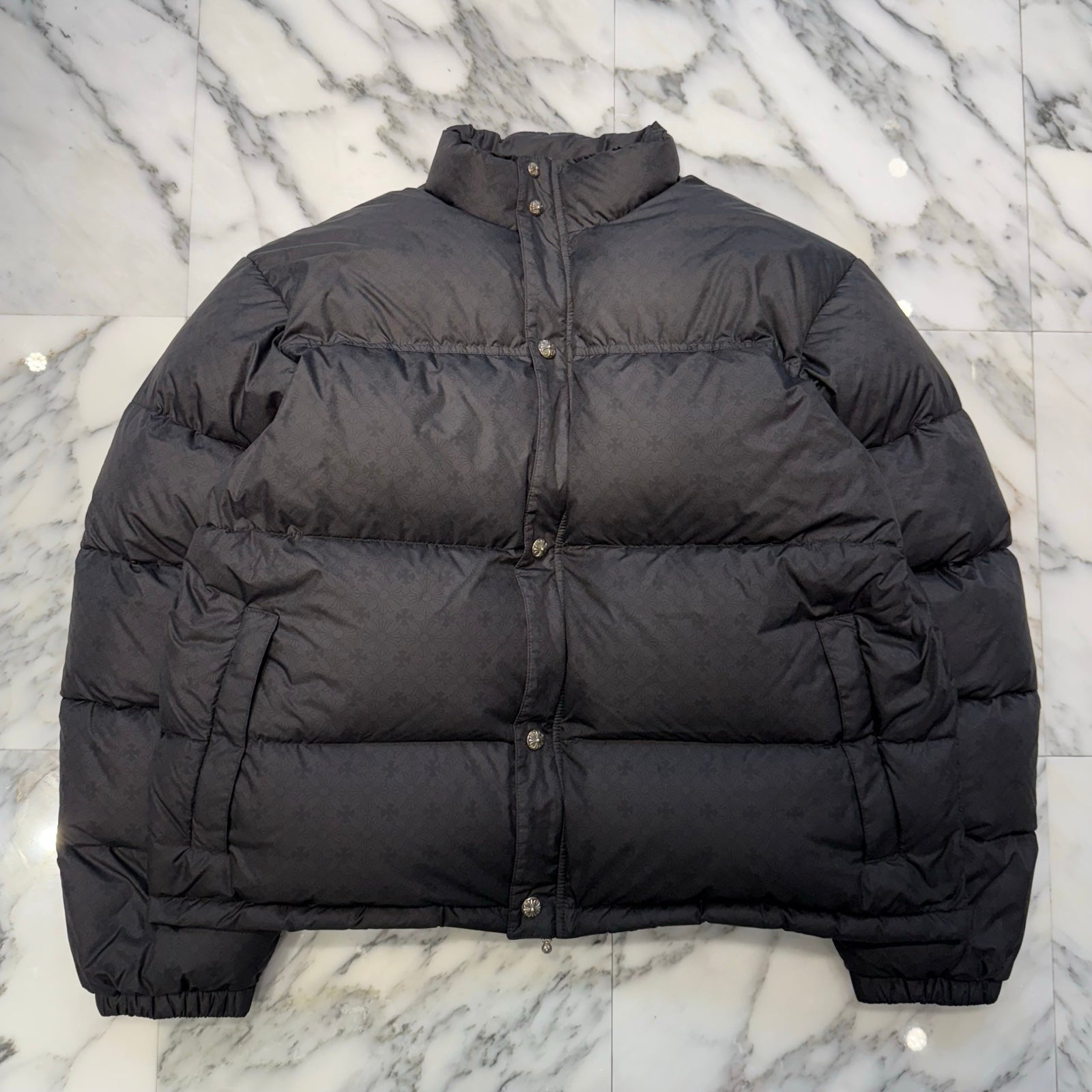 CHROME HEARTS CH Plus Stiff Down Jacket Size S クロムハーツ CHプラス スティッフ ダウンジャケット サイズS
