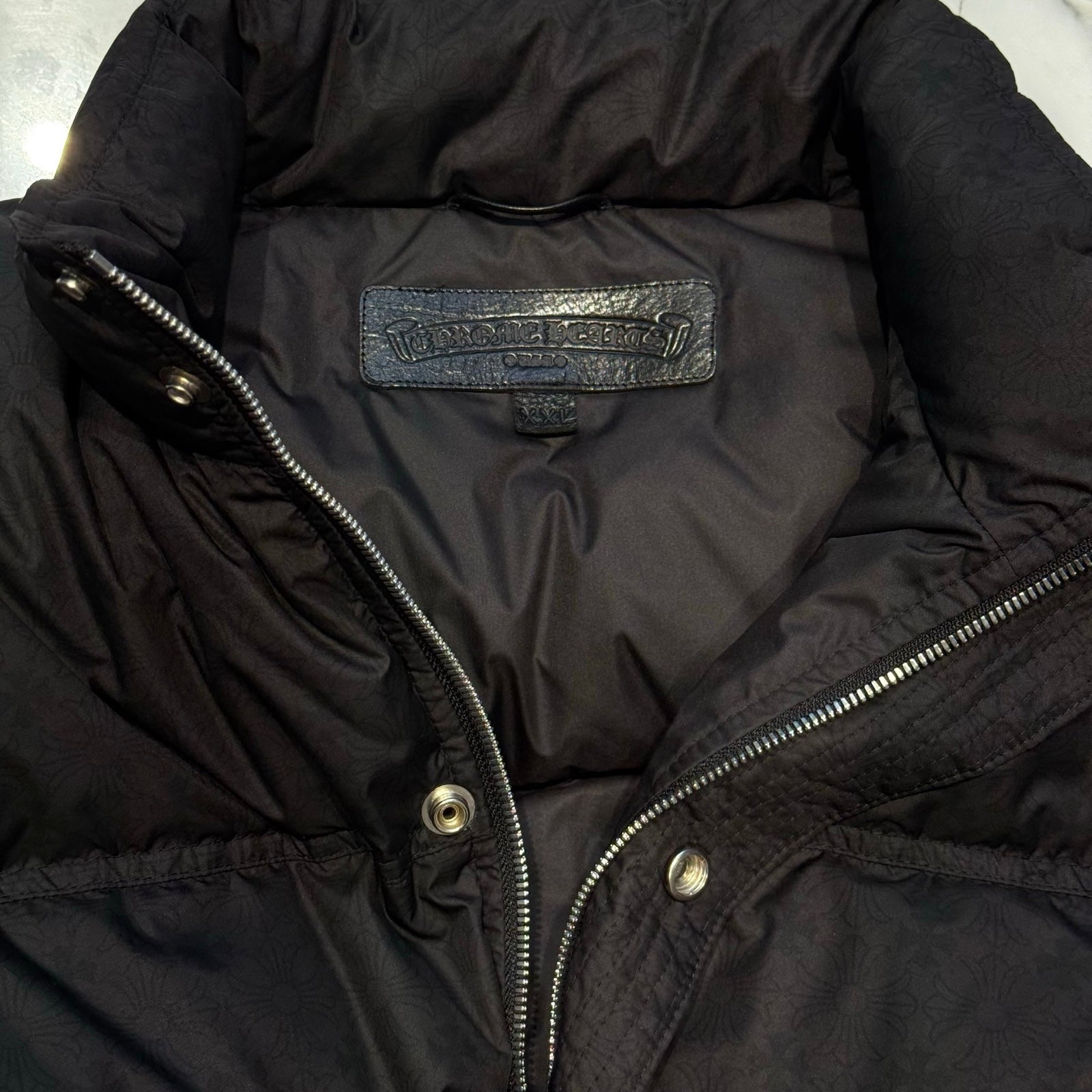 CHROME HEARTS CH Plus Stiff Down Jacket Size XXL クロムハーツ CHプラス スティッフ ダウンジャケット サイズXXL