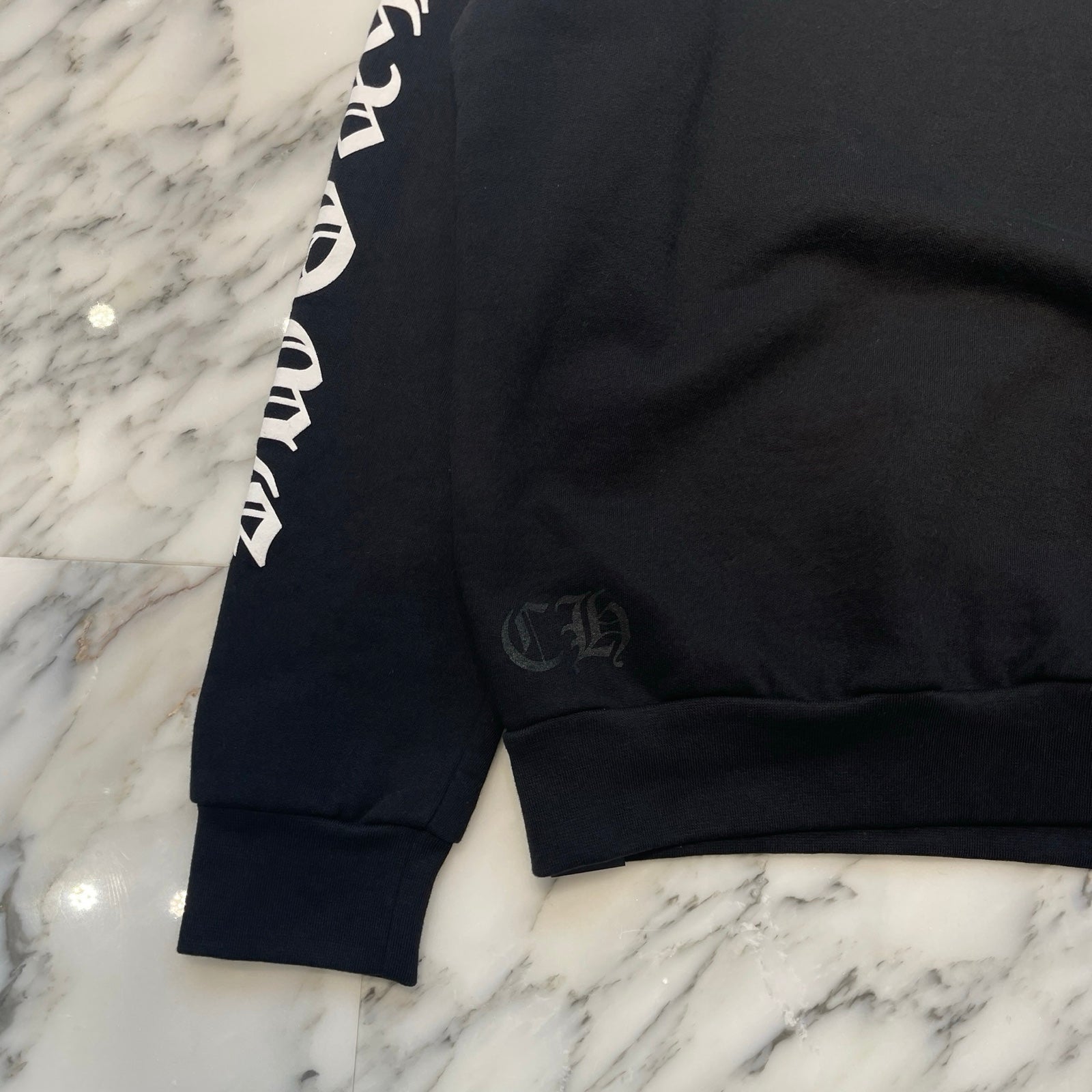 CHROME HEARTS Neck Logo Crewneck Sweatshirt Size M クロムハーツ ネックロゴクルーネックスウェットシャツ サイズM