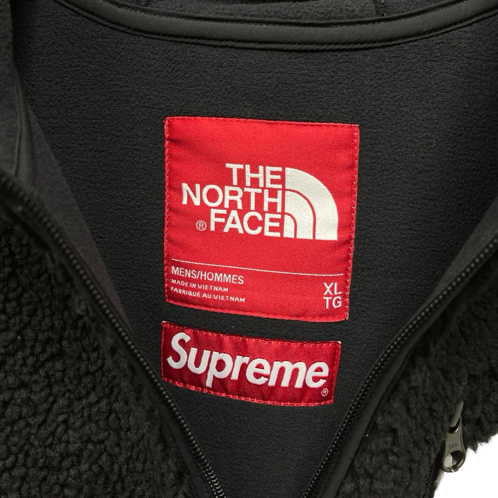 Supreme×THE NORTH FACE 2020AW S Logo Hooded Fleece Jacket Size XL
