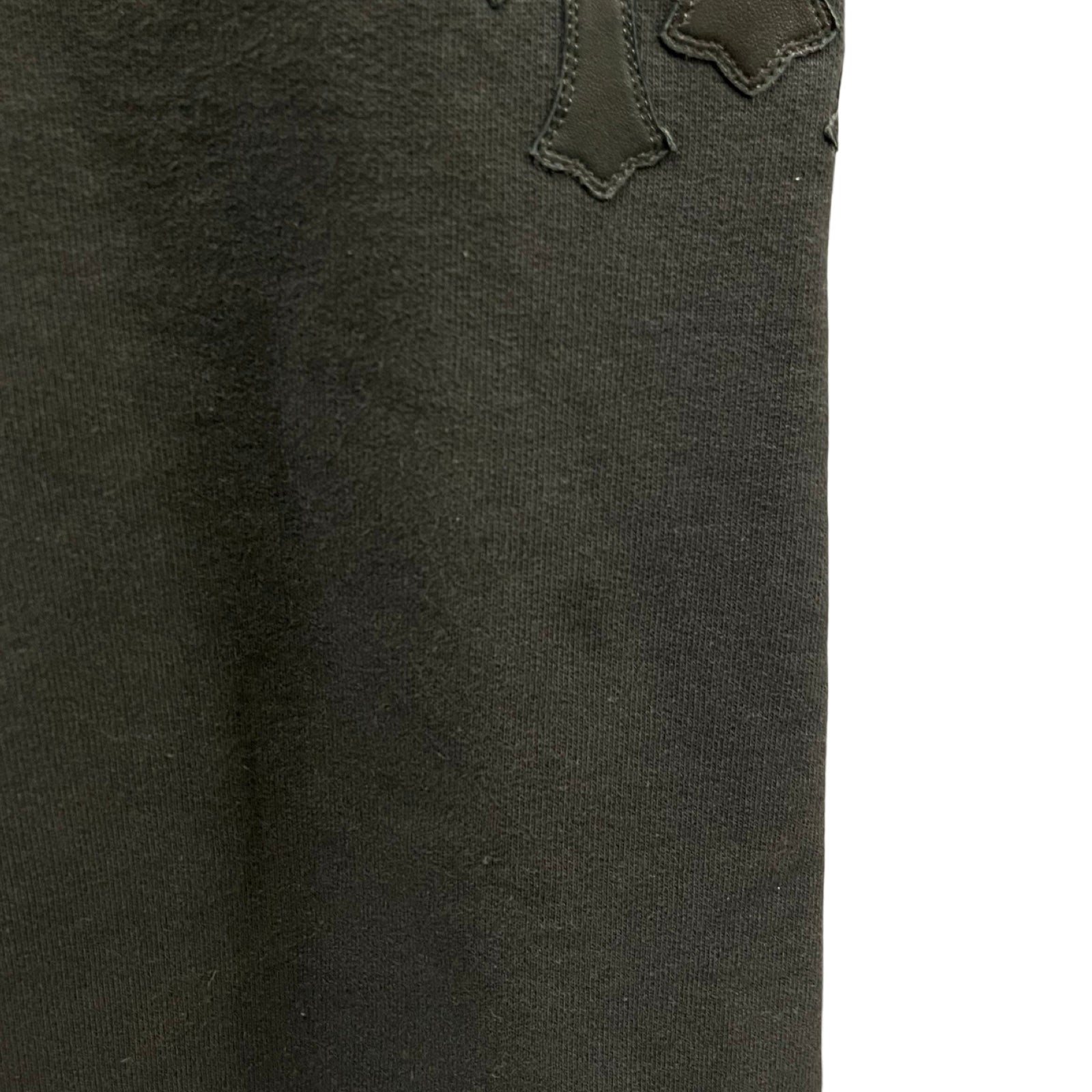 CHROME HEARTS Y NOT 3 Cemetery Cross Patch Sweat Pants Size M