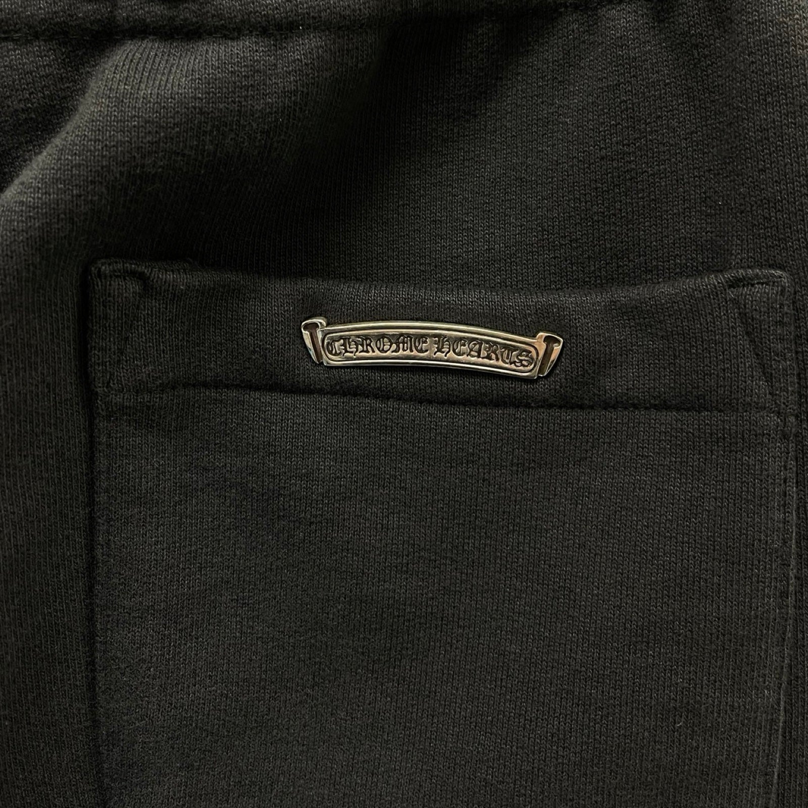 CHROME HEARTS Y NOT 3 Cemetery Cross Patch Sweat Pants Size M