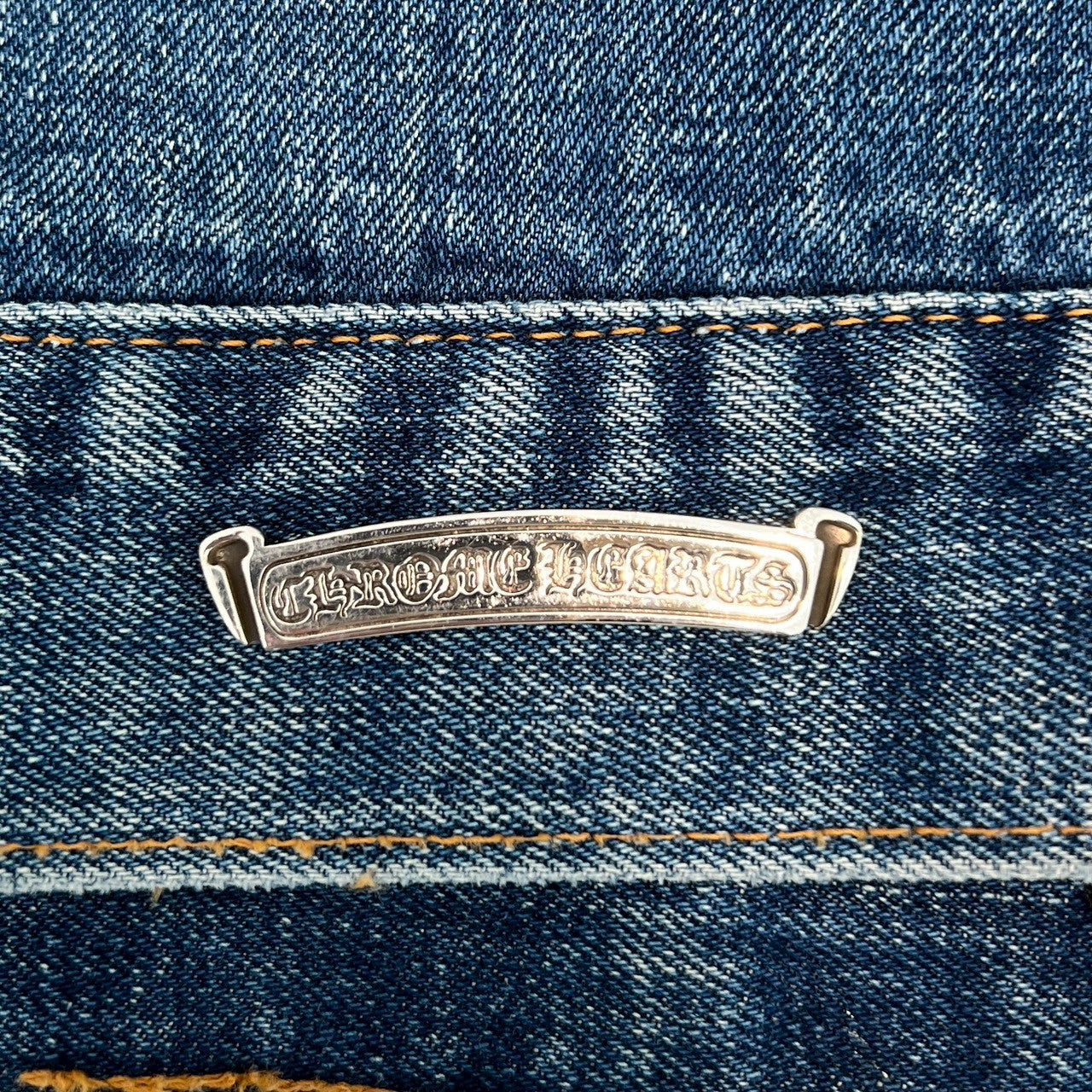 CHROME HEARTS × Levi's Body VNTG Cross Ball Denim Jacket Size S クロムハーツ × リーバイスボディ ヴィンテージ クロスボール デニムジャケット サイズS