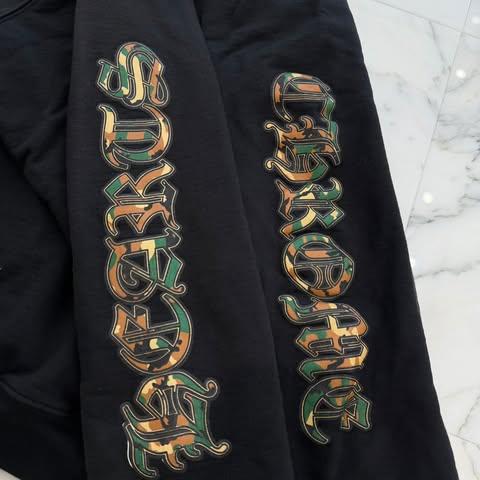 CHROME HEARTS Camo Horseshoe Zip Up Hoodie Size XXL クロムハーツ カモ ホースシュー ジップアップフーディ サイズXXL