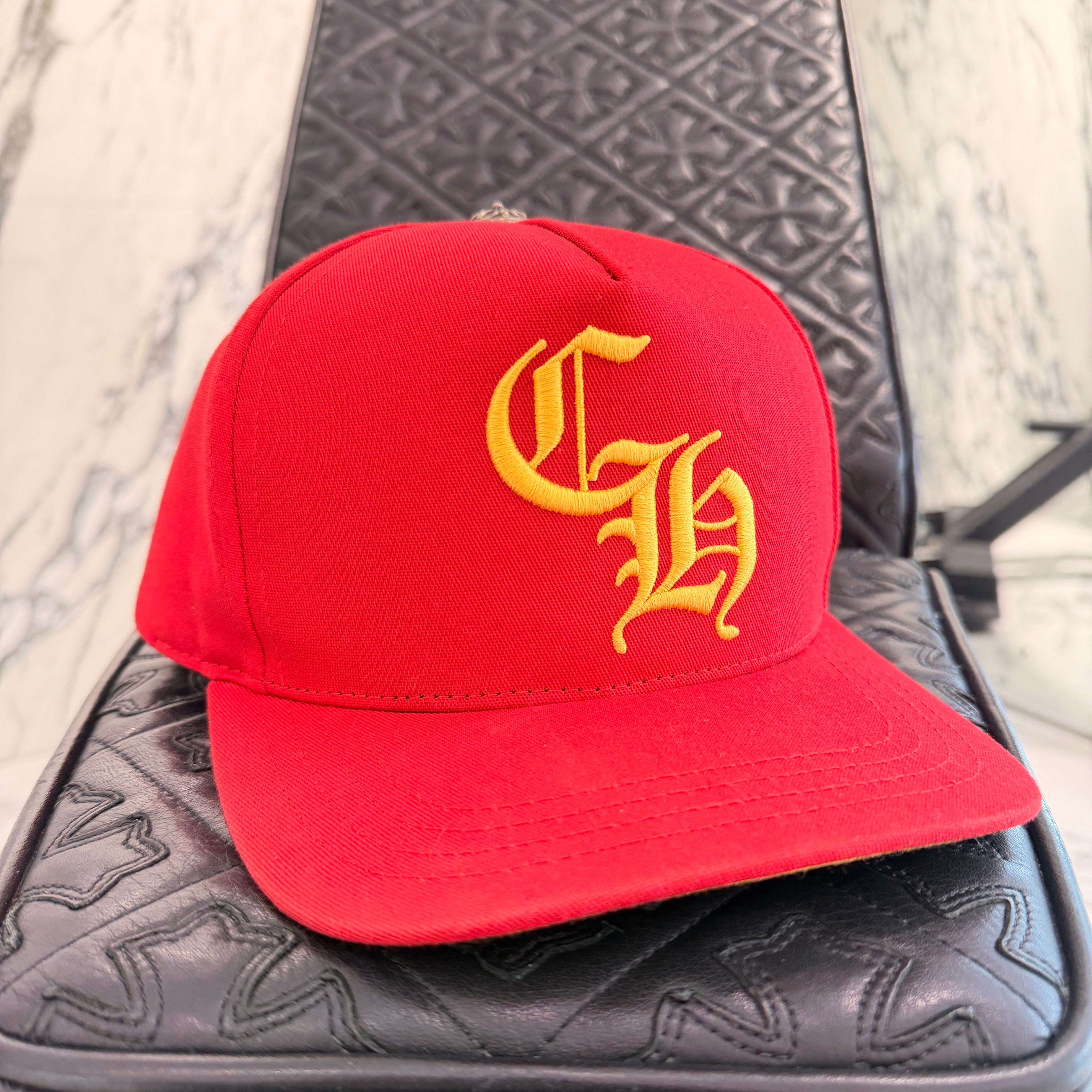 CHROME HEARTS CH Logo Embroidery Trucker Cap Size ONE SIZE (53-60) クロムハーツ CHロゴ刺繍 トラッカーキャップ サイズONE SIZE (53-60)