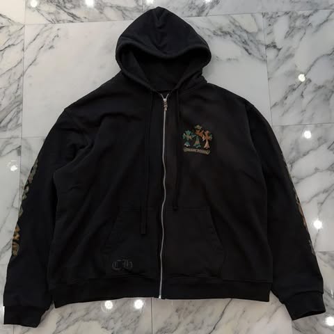 CHROME HEARTS Camo Horseshoe Zip Up Hoodie Size XXL クロムハーツ カモ ホースシュー ジップアップフーディ サイズXXL