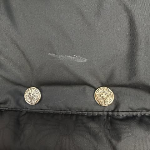 CHROME HEARTS CH Plus Ladies Stiff Down Jacket Size L クロムハーツ CHプラス レディース スティッフ ダウンジャケット サイズL