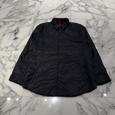 CHROME HEARTS Reversible Cross Ball Button Check Shirt Jacket Size XL クロムハーツ リバーシブル クロスボールボタン チェックシャツ ジャケット サイズXL