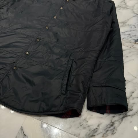 CHROME HEARTS Reversible Cross Ball Button Check Shirt Jacket Size XL クロムハーツ リバーシブル クロスボールボタン チェックシャツ ジャケット サイズXL