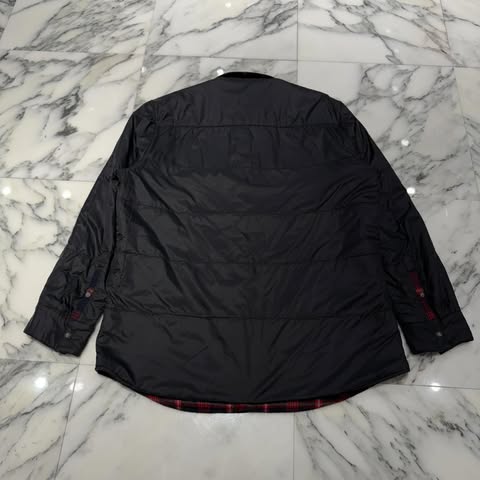 CHROME HEARTS Reversible Cross Ball Button Check Shirt Jacket Size XL クロムハーツ リバーシブル クロスボールボタン チェックシャツ ジャケット サイズXL