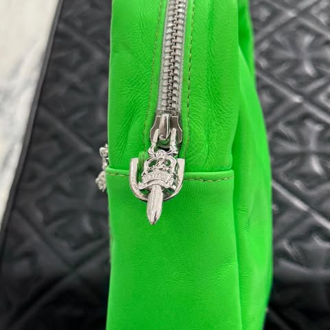 CHROME HEARTS TAKAMINI 3 Cemetery Cross Patch Leather Shoulder Bag クロムハーツ タカミニ 3セメタリークロスパッチ レザーショルダーバッグ
