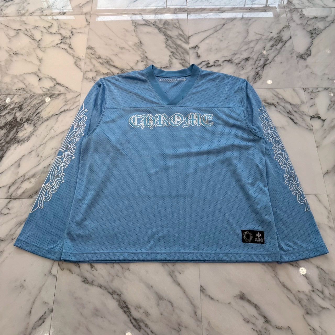 CHROME HEARTS 2024SS Mesh Warm Up Jersey Size Lクロムハーツ メッシュウォームアップジャージーサイズL